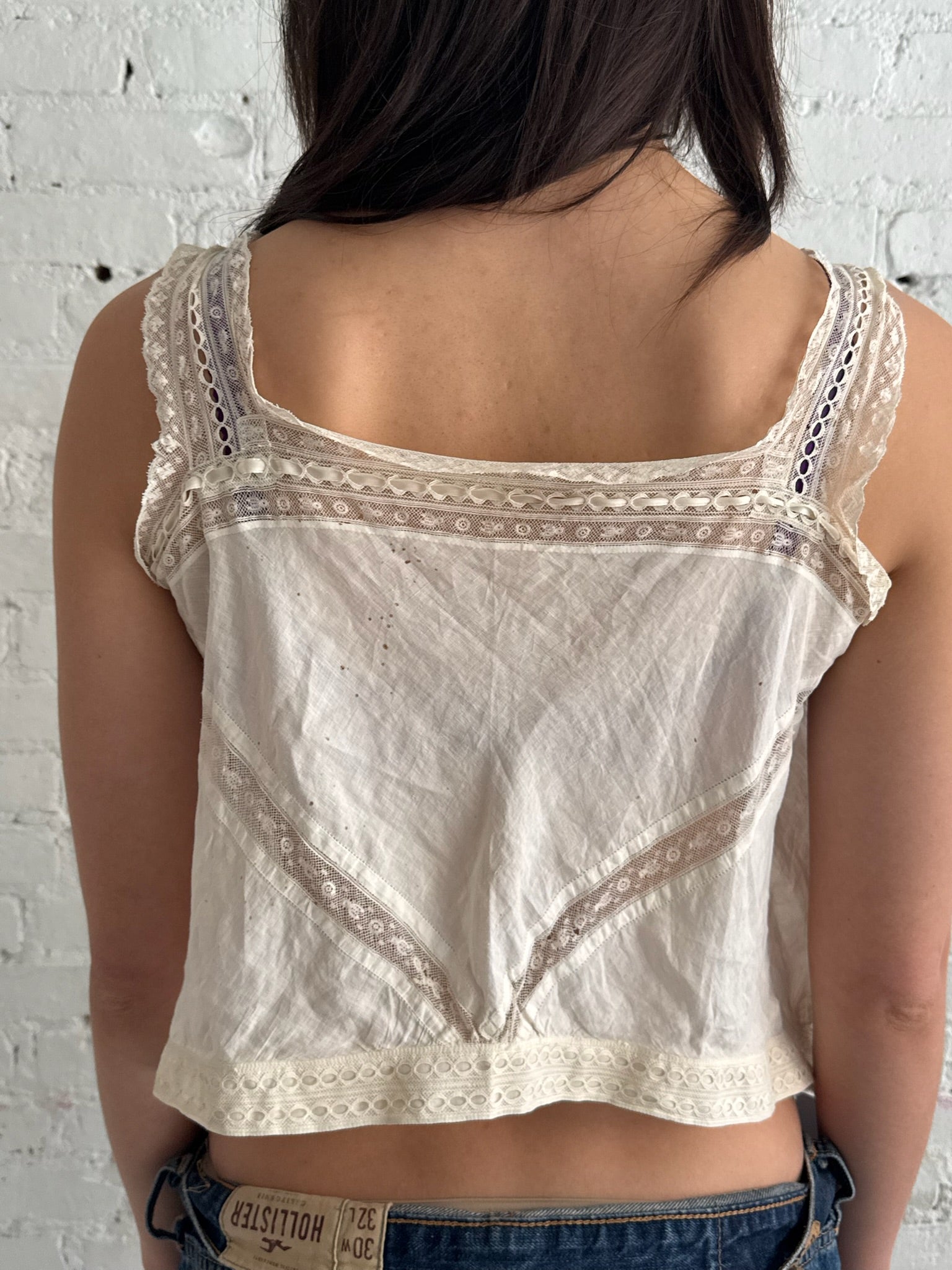 Vintage Antique Wrap Top