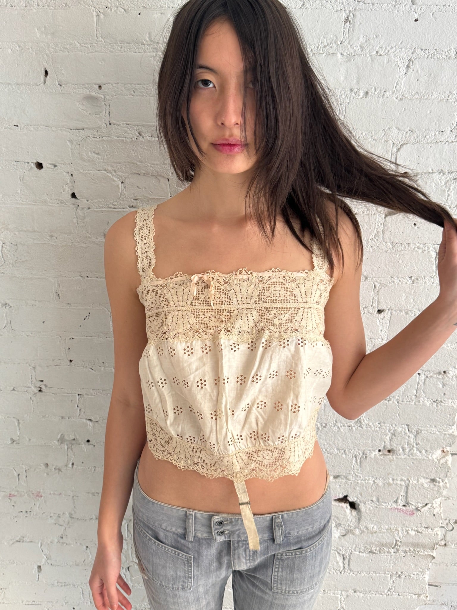 Vintage Antique Lace Top