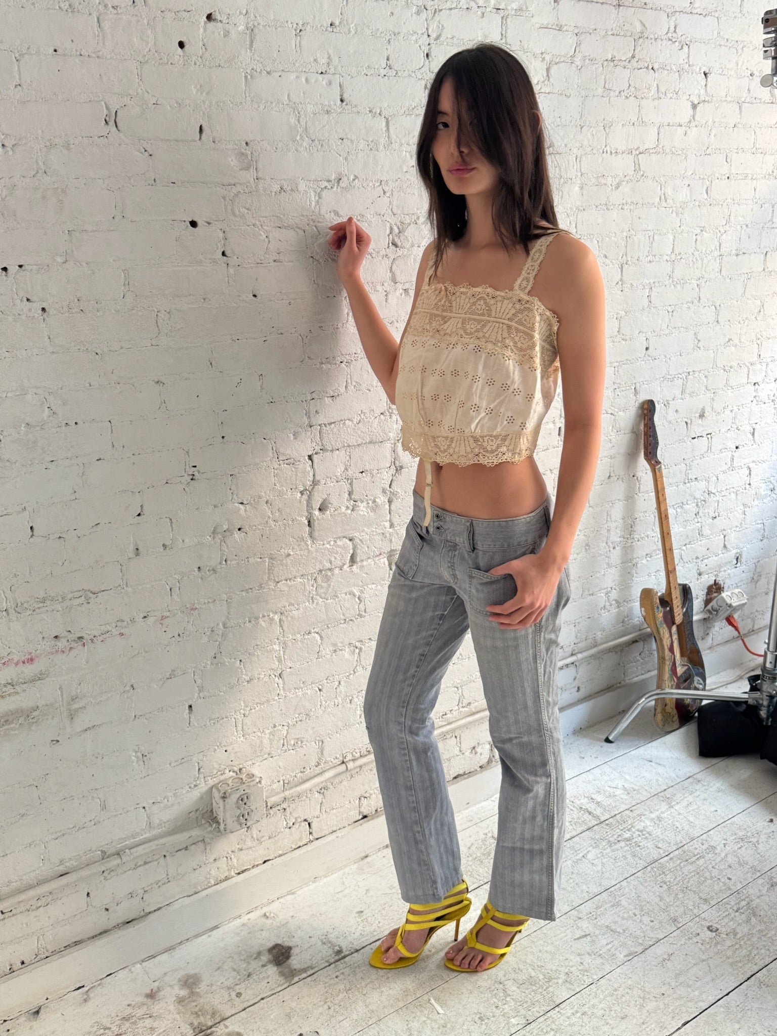 Vintage Antique Lace Top