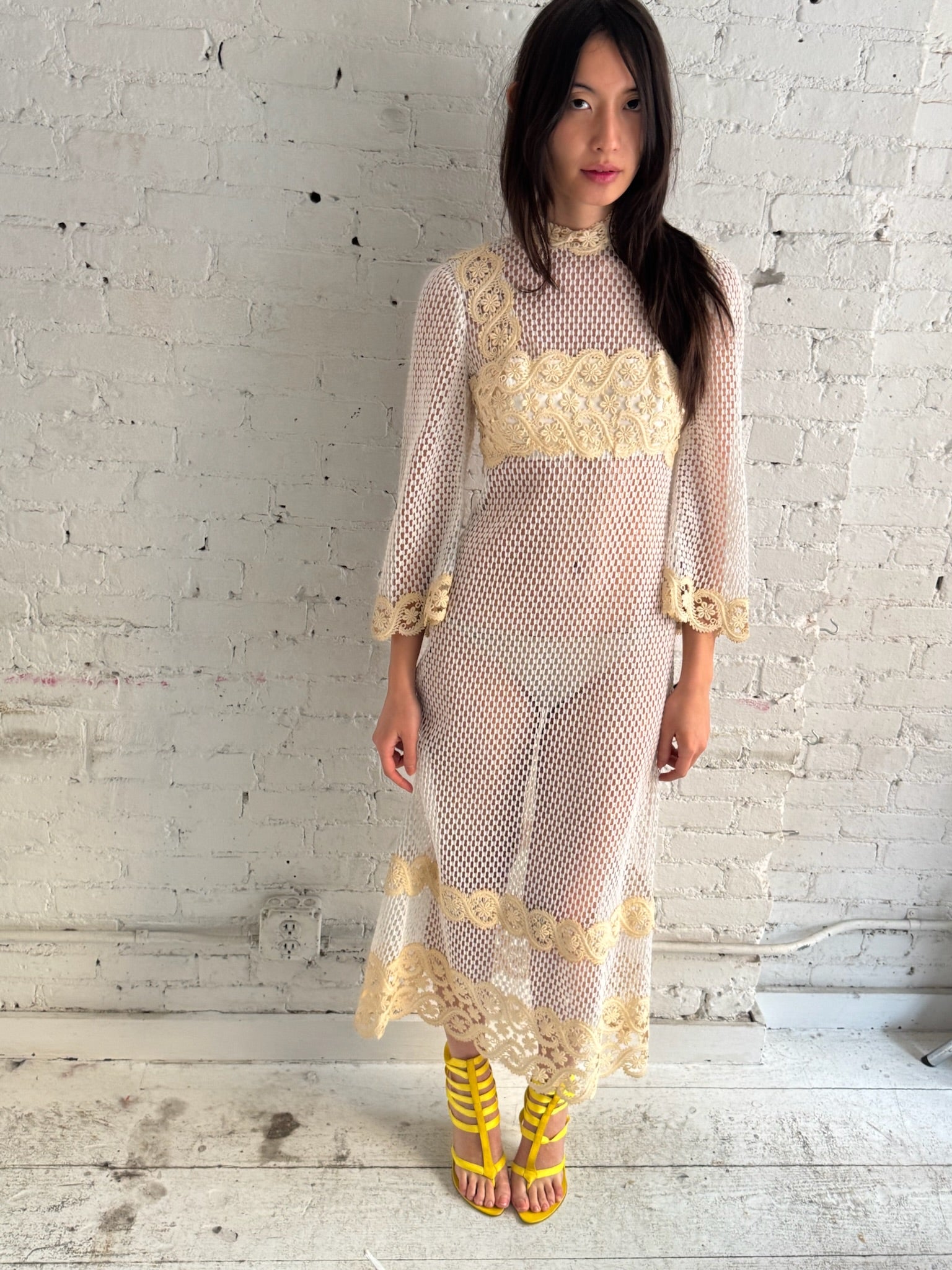 Vintage Golden Dress