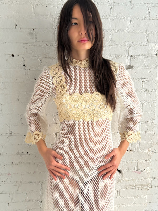 Vintage Golden Dress