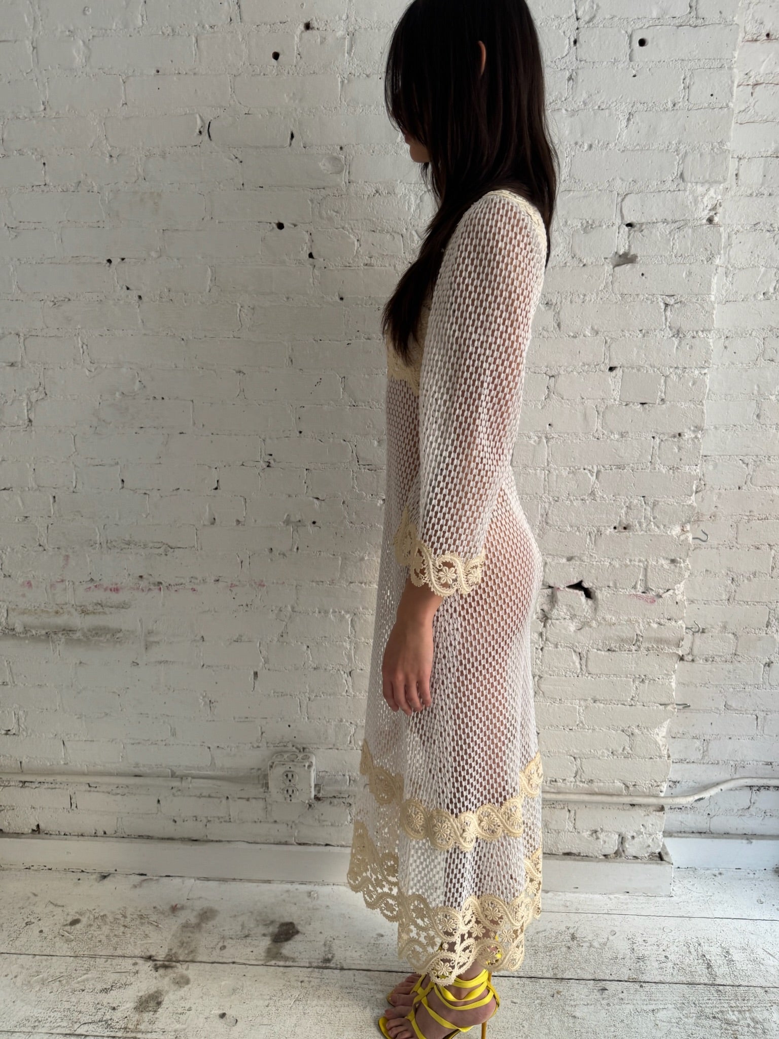 Vintage Golden Dress