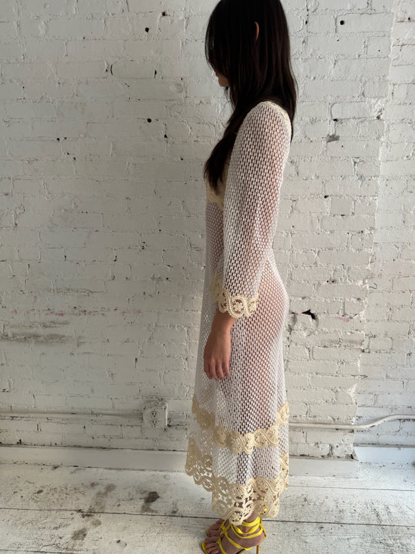 Vintage Golden Dress