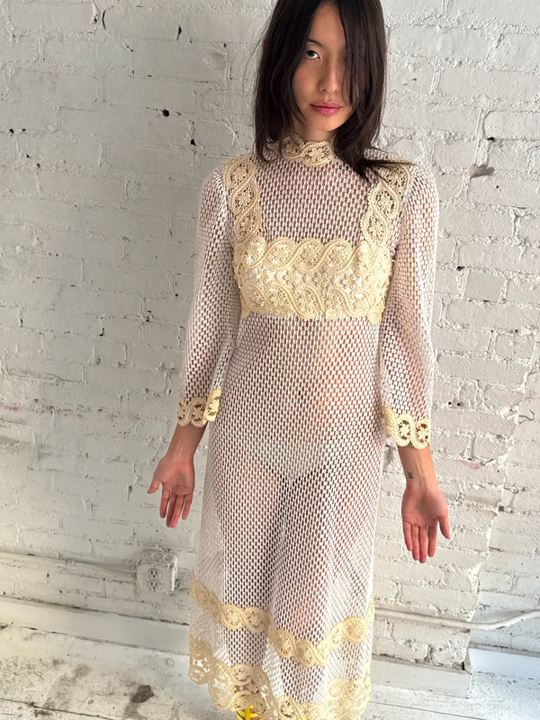 Vintage Golden Dress