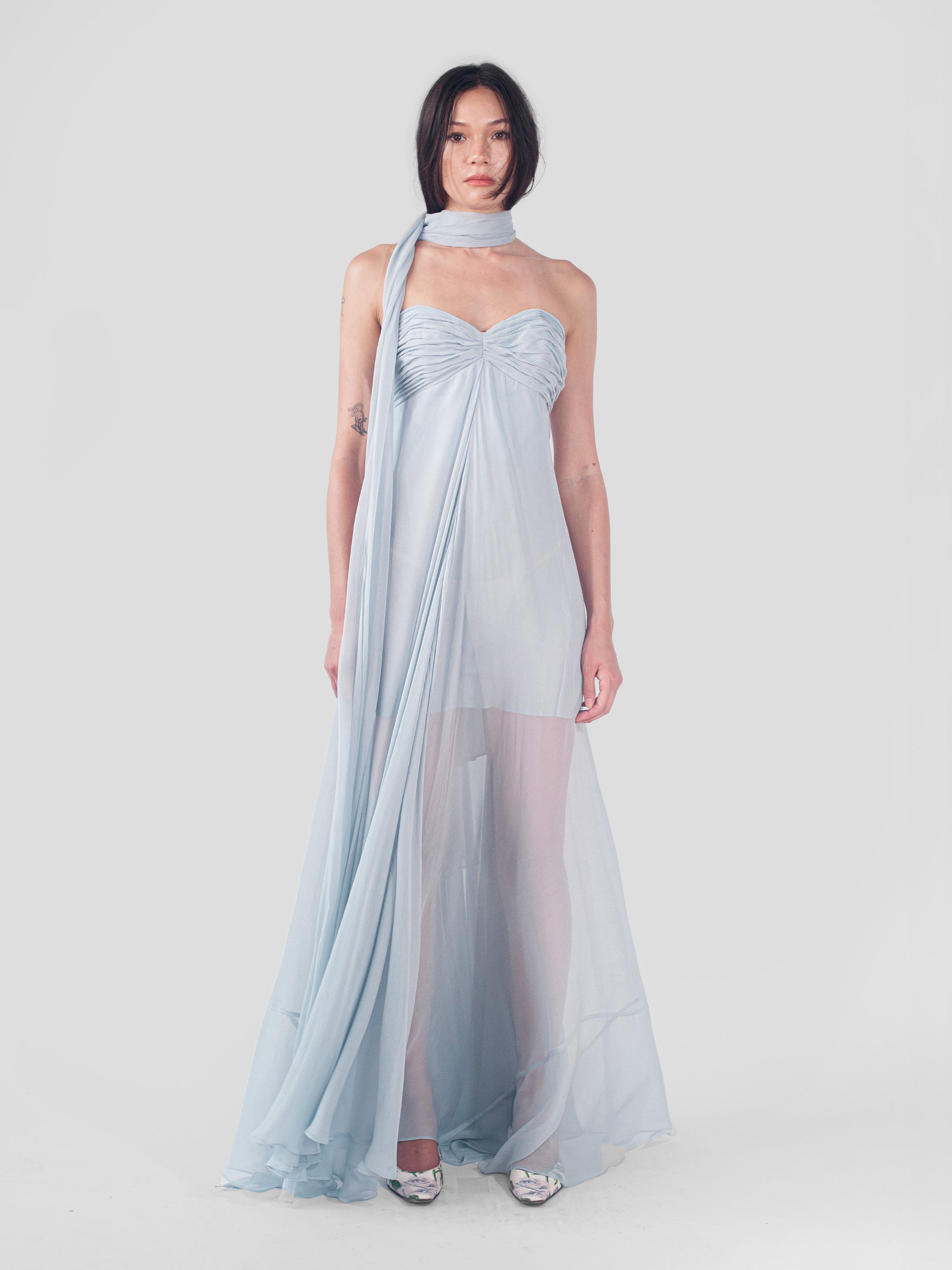 Luna Gown - Baby Blue