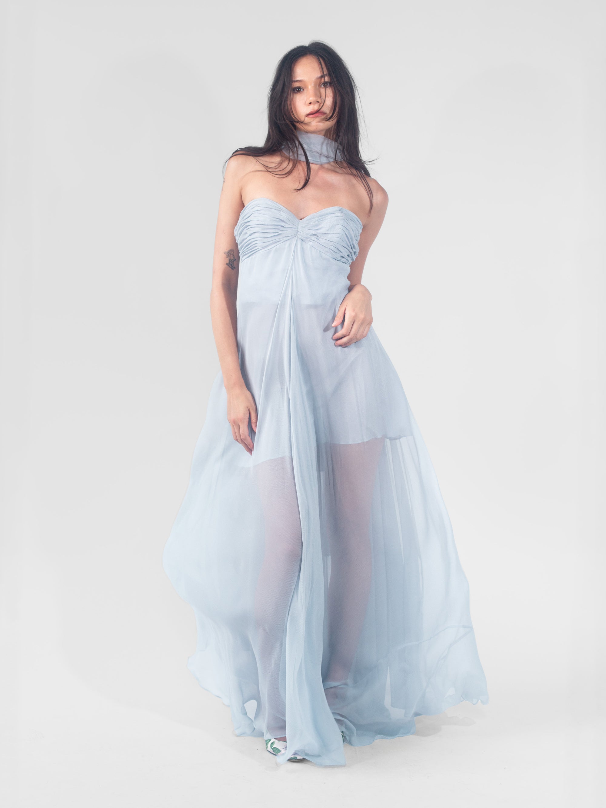 Luna Gown - Baby Blue