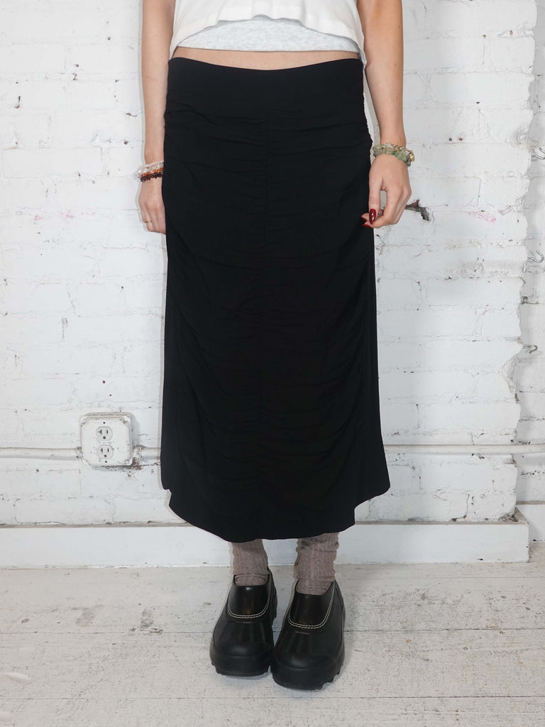 Marni Ruched Midi Skirt