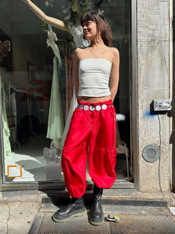 Vintage Milky Disco Belt