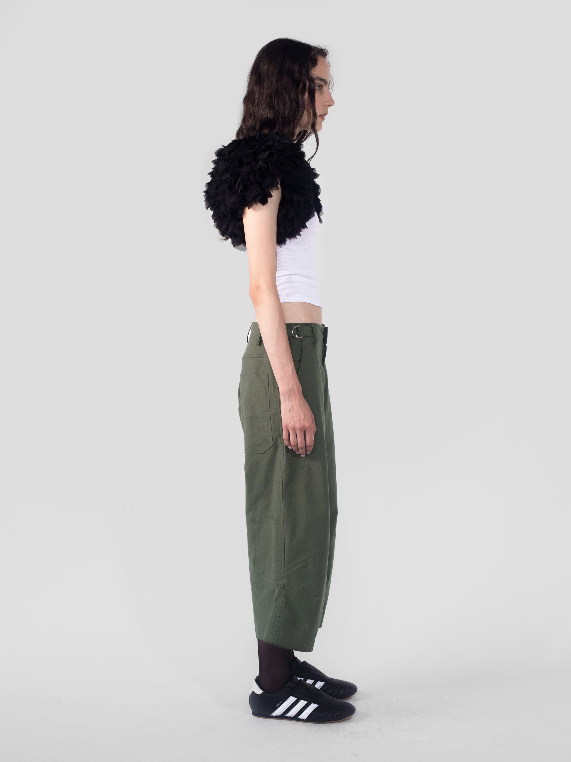 Feather Bolero - Black