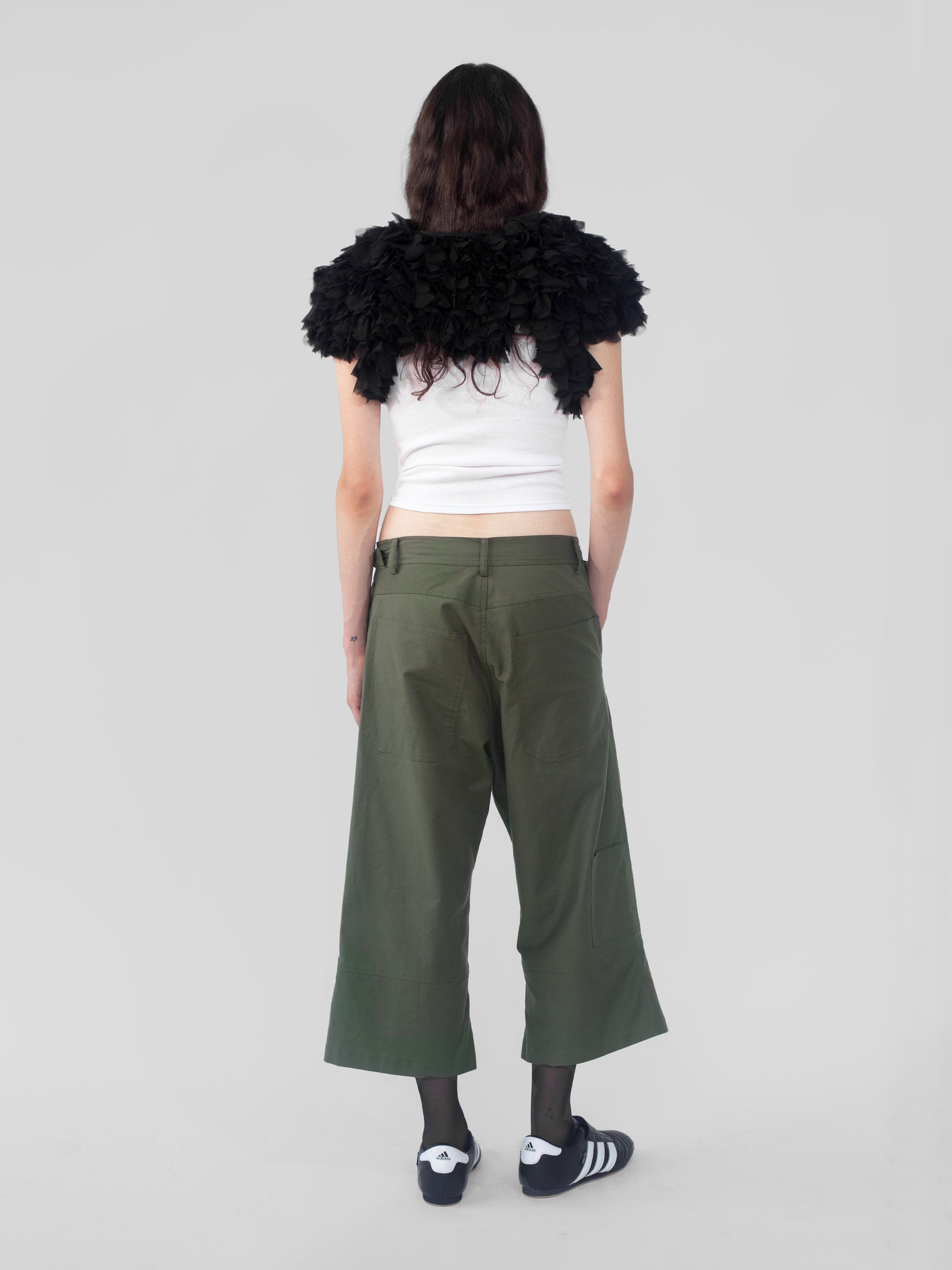Feather Bolero - Black