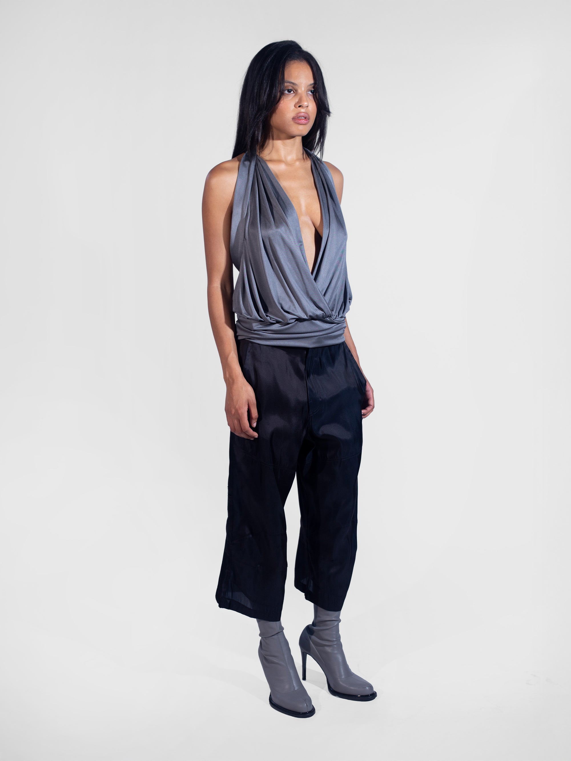 Alyssa Top - Slate Gray