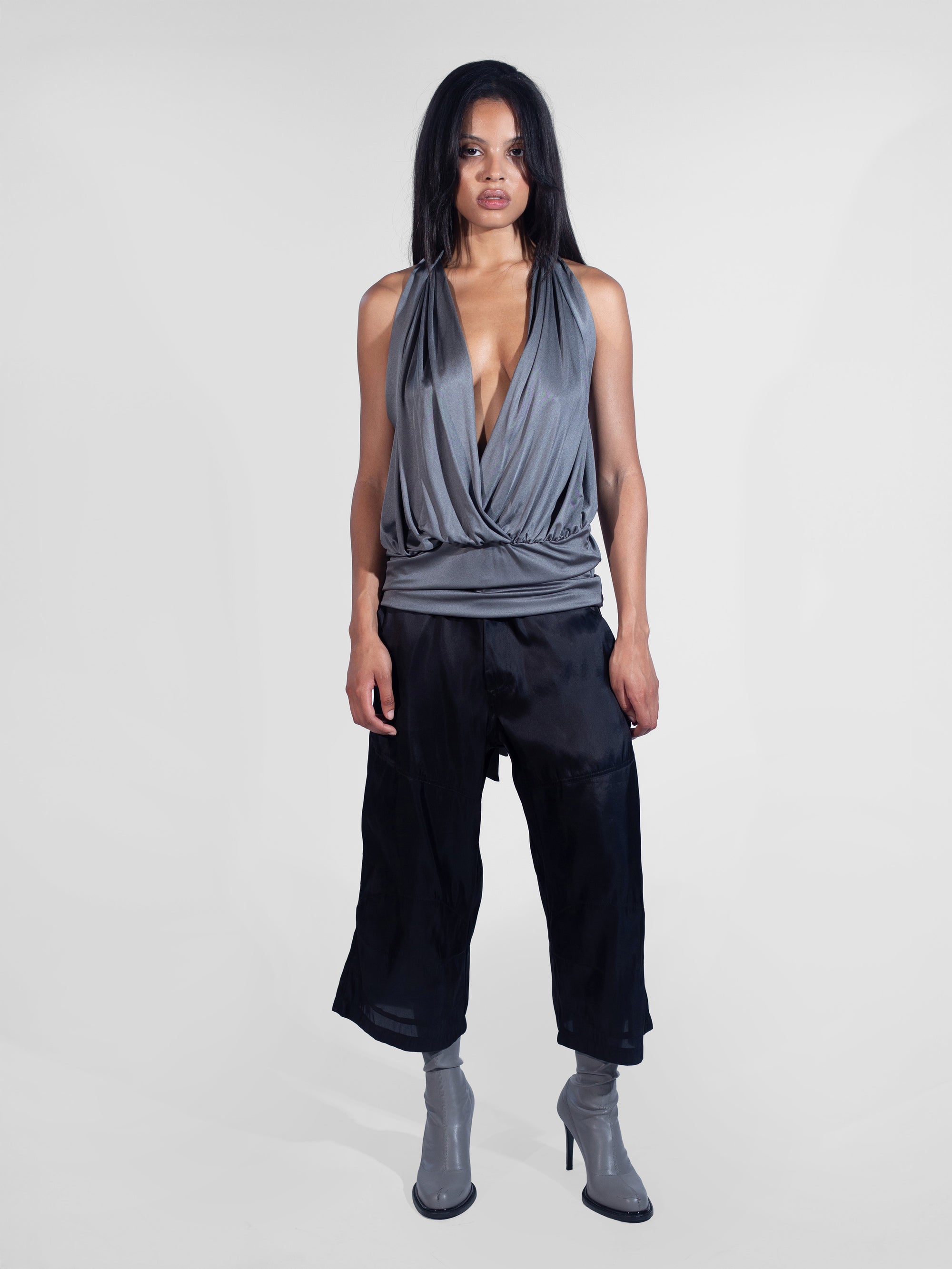 Alyssa Top - Slate Gray
