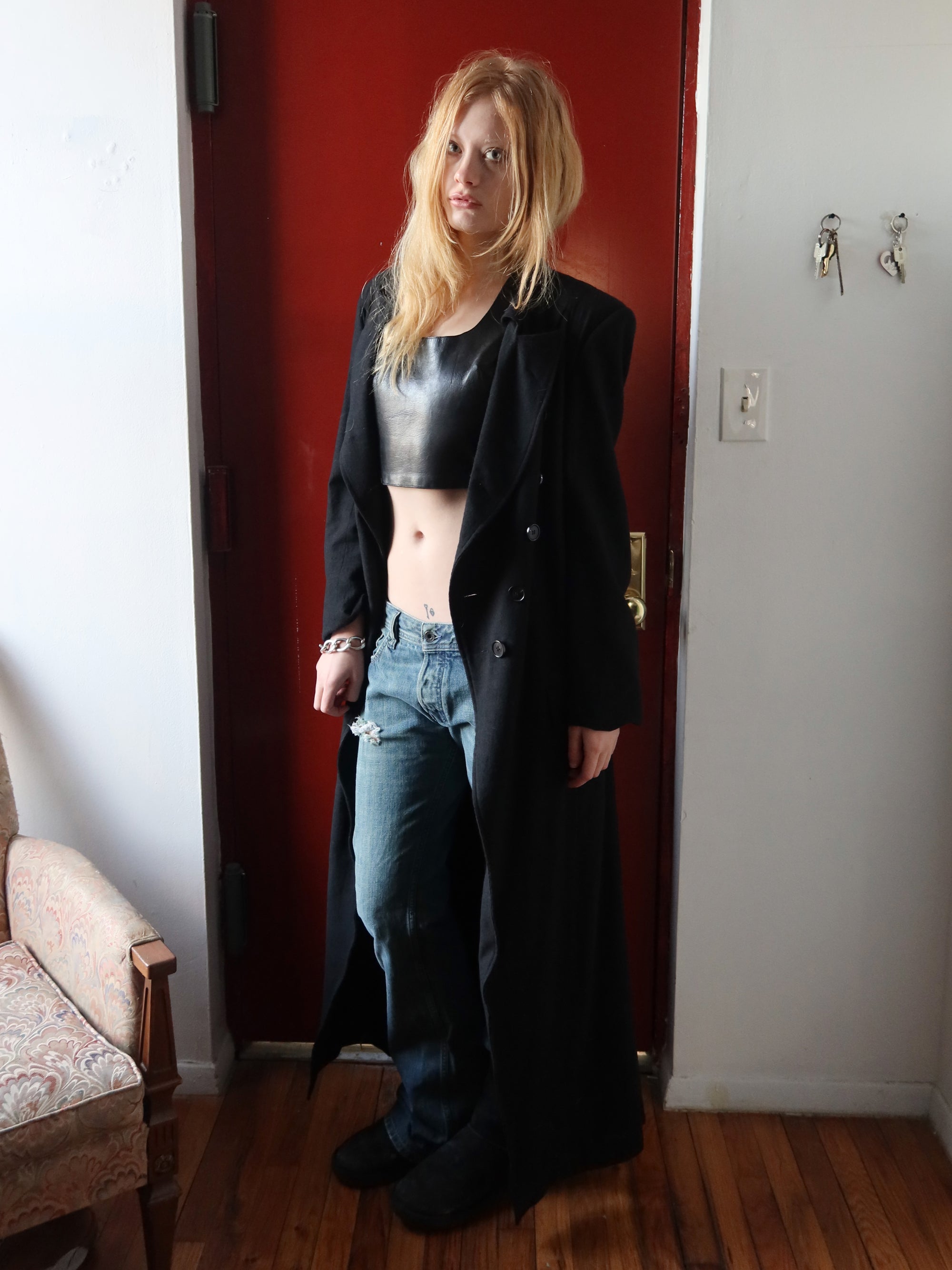 Lottie Trench Coat - Black