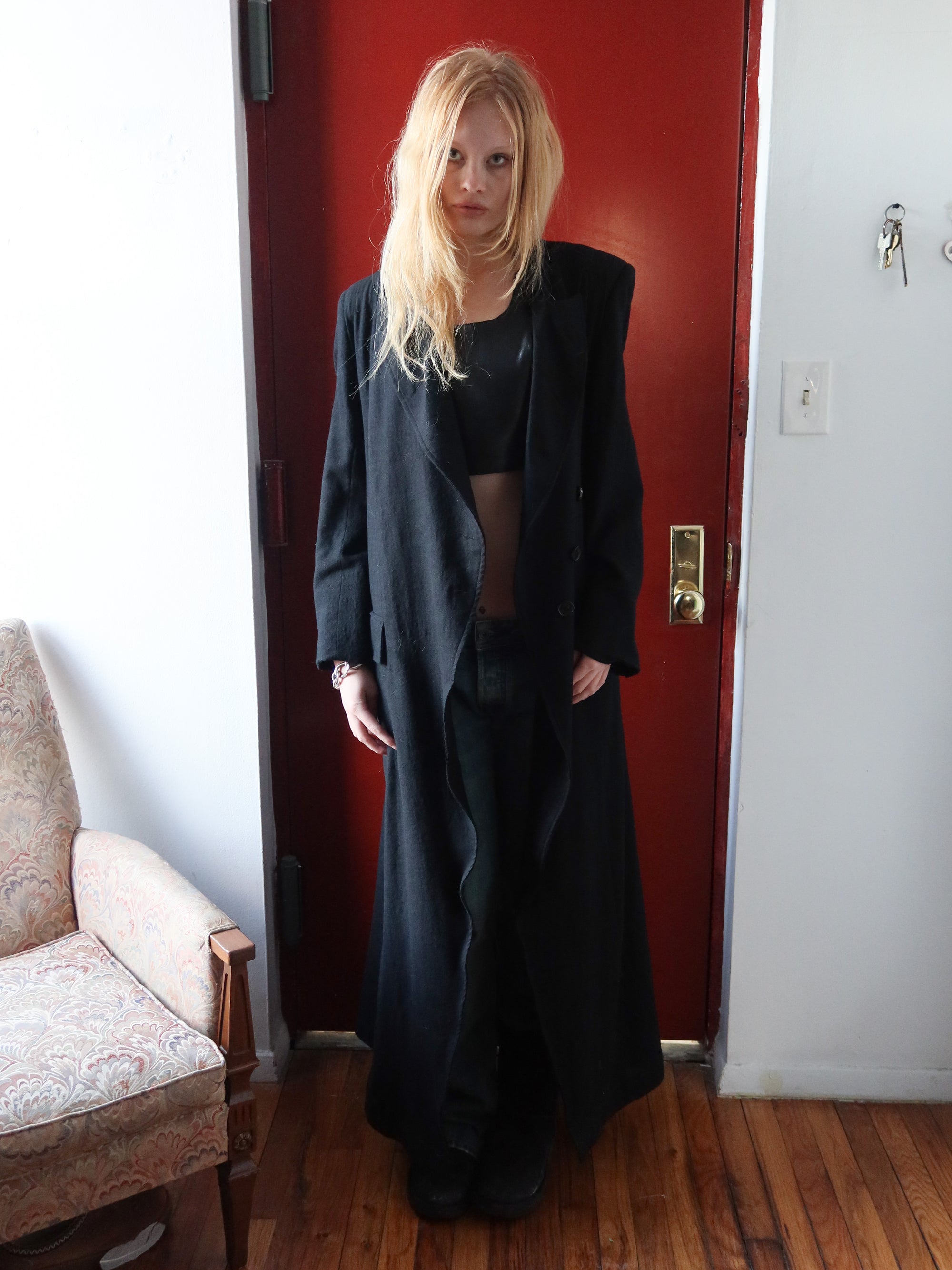 Lottie Trench Coat - Black