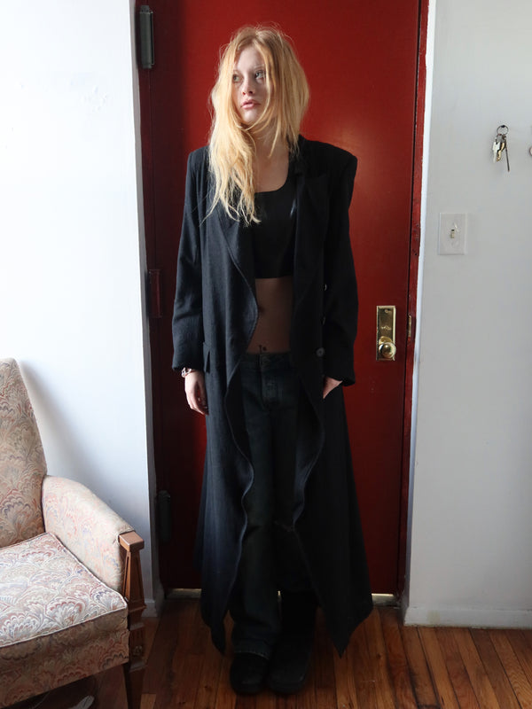 Lottie Trench Coat - Black