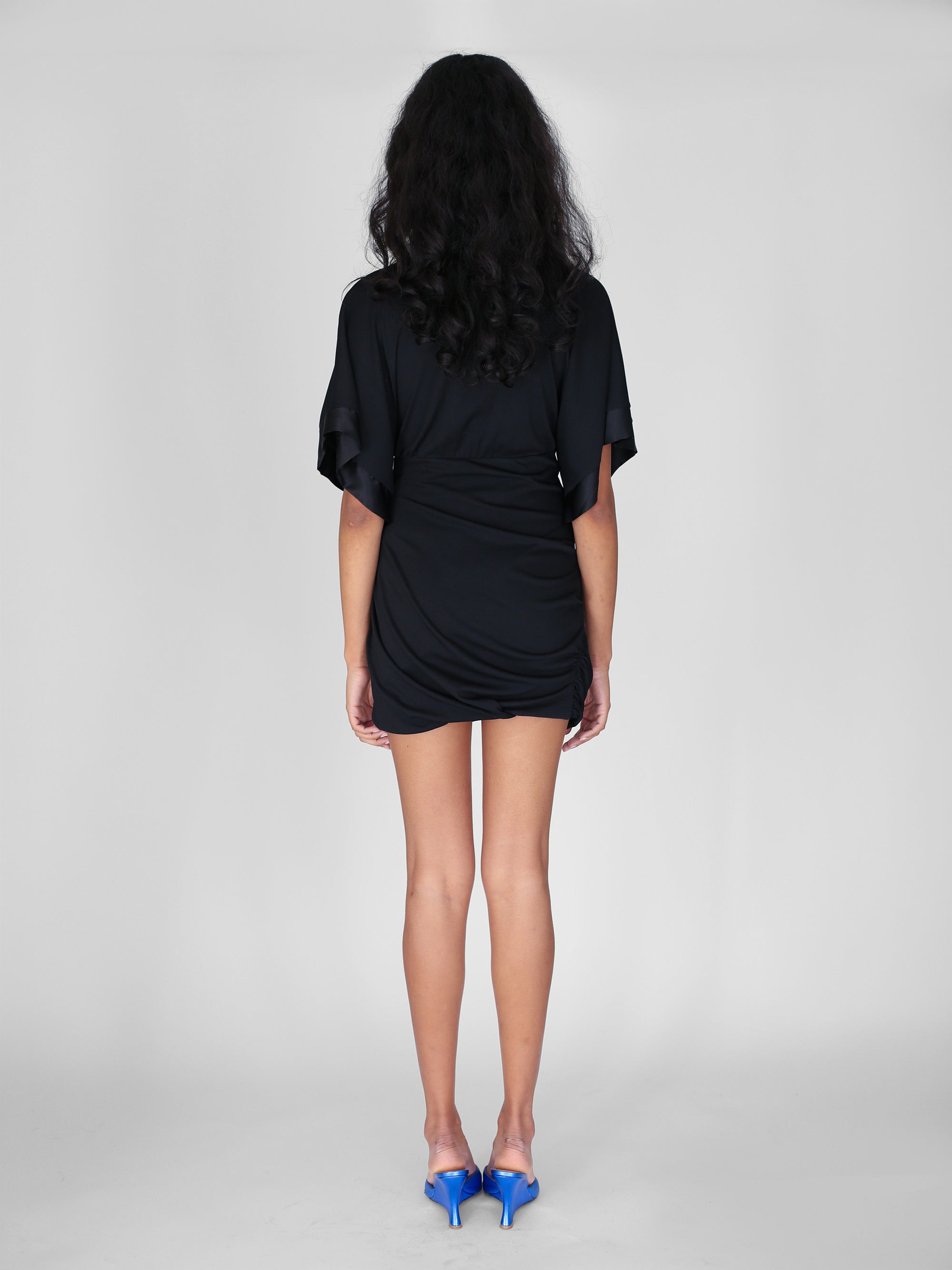 Ava Mini Dress - Black