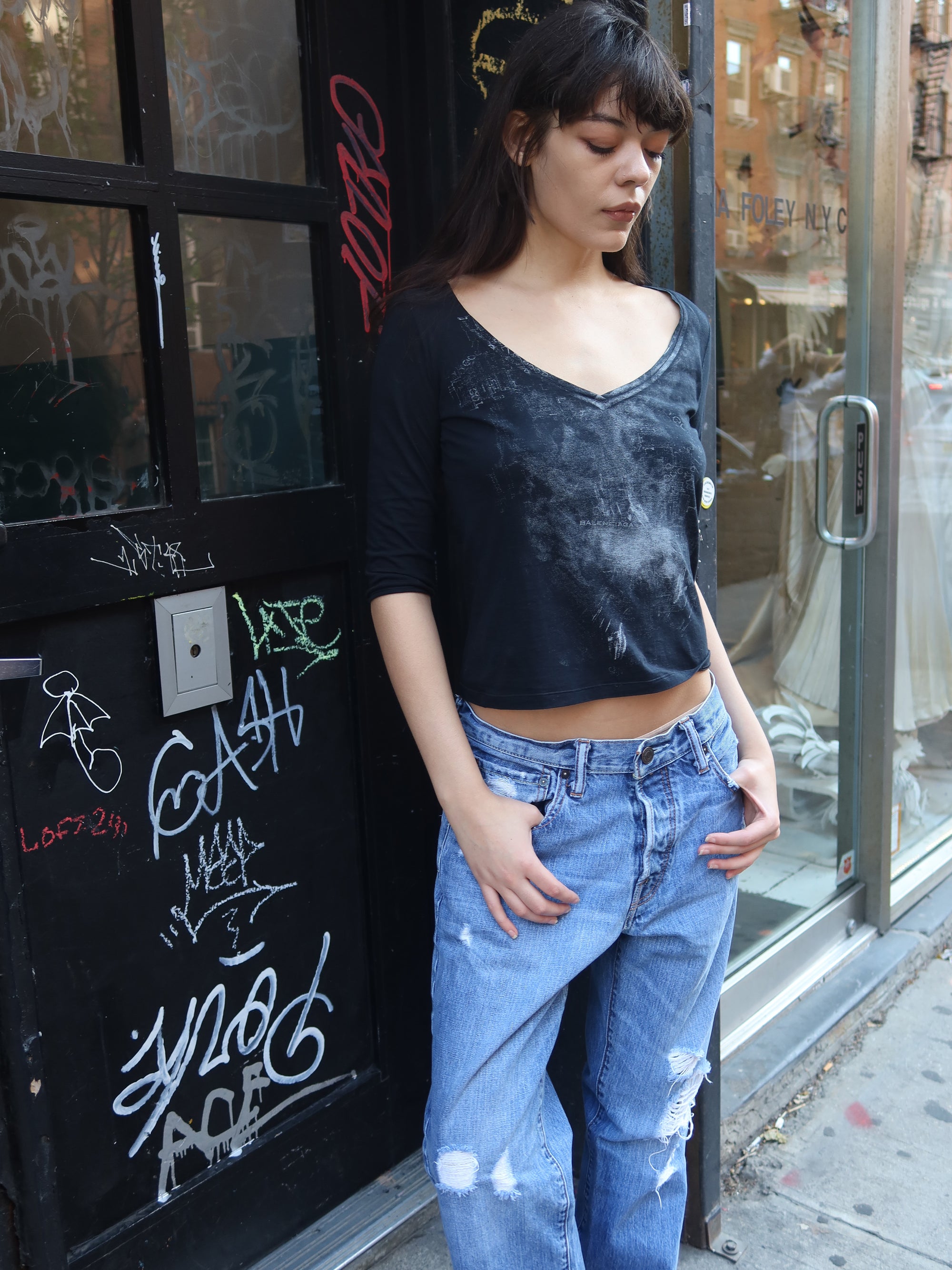 Vintage Balenciaga Paris Tee