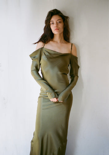Betsy Dress - Army Green