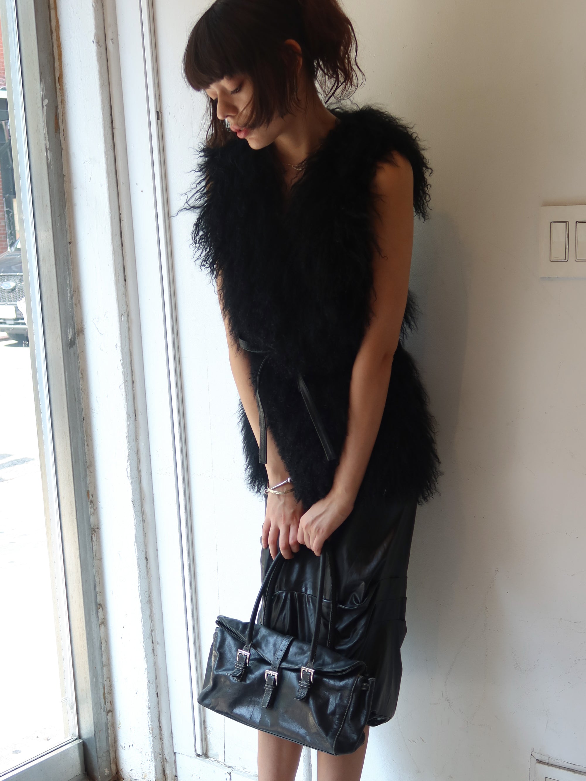 Vintage Shearling Vest