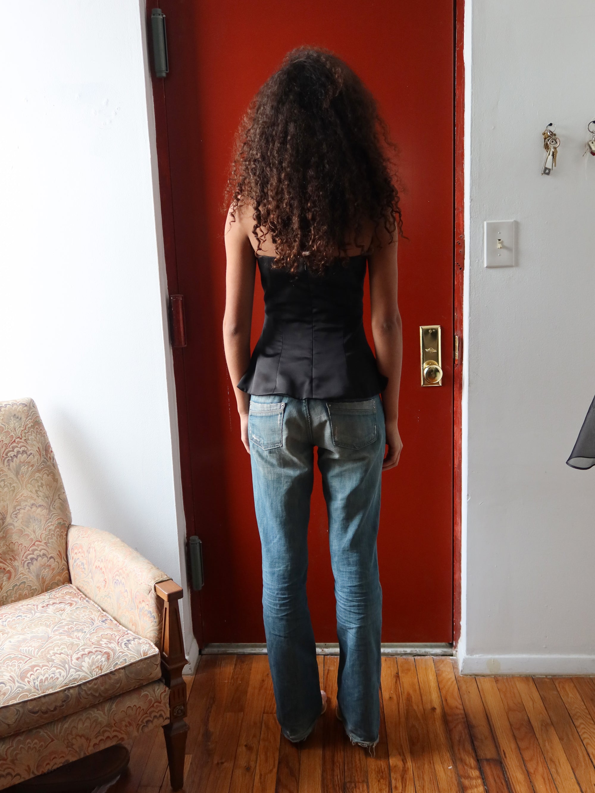 MMJ Bustier Top - Black