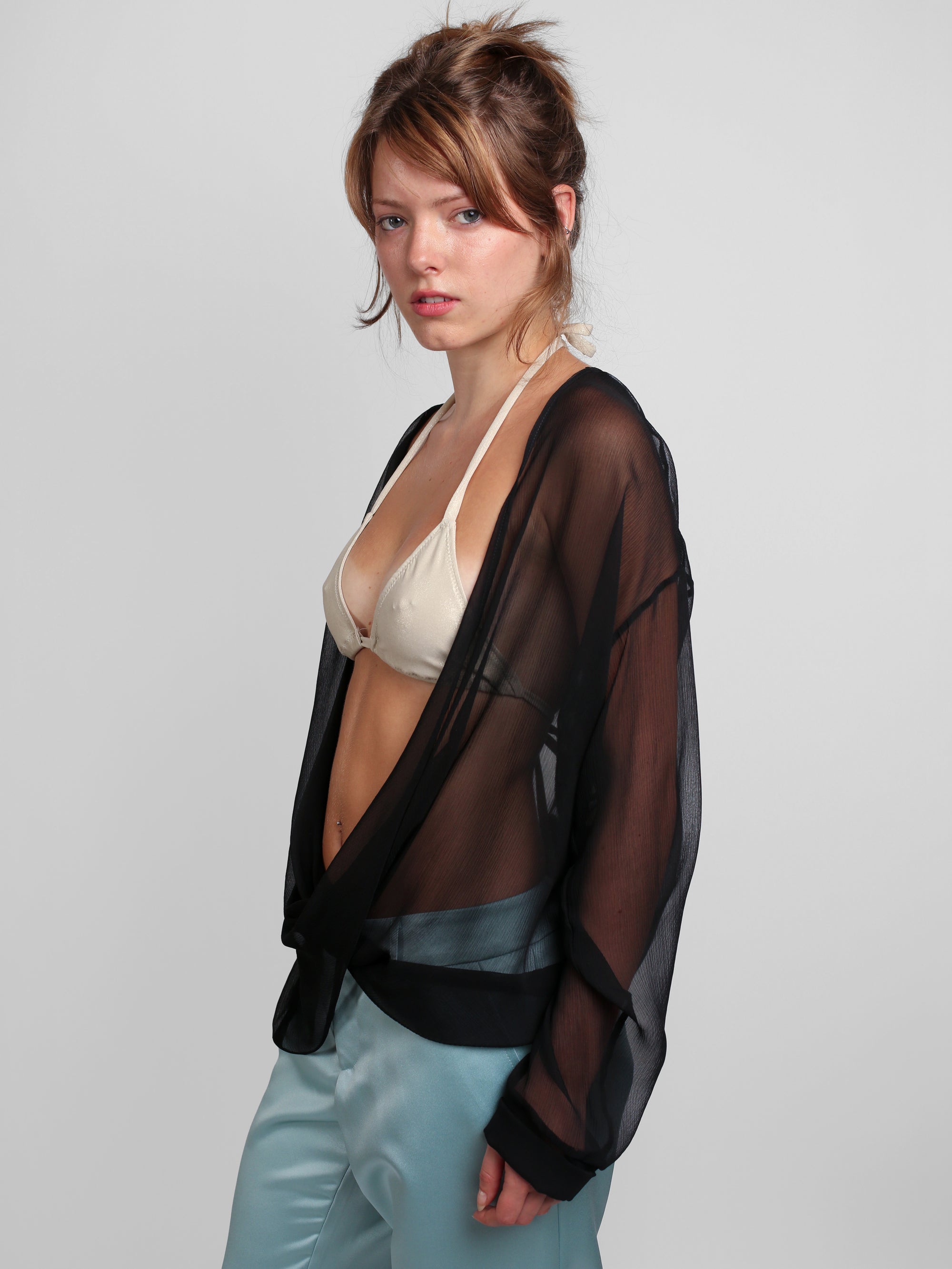 Wrap Top - Black