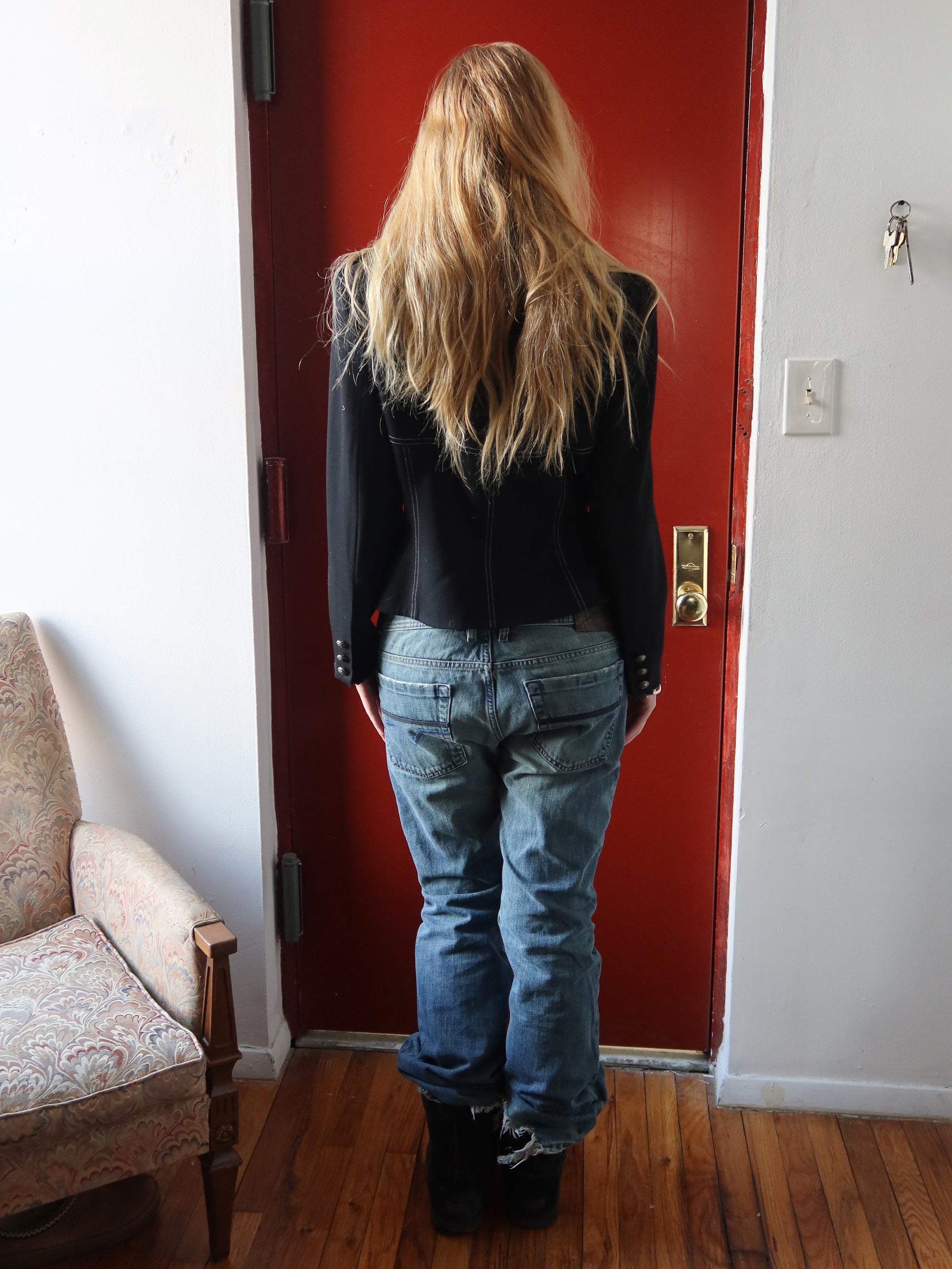 Vintage Black Western Jacket