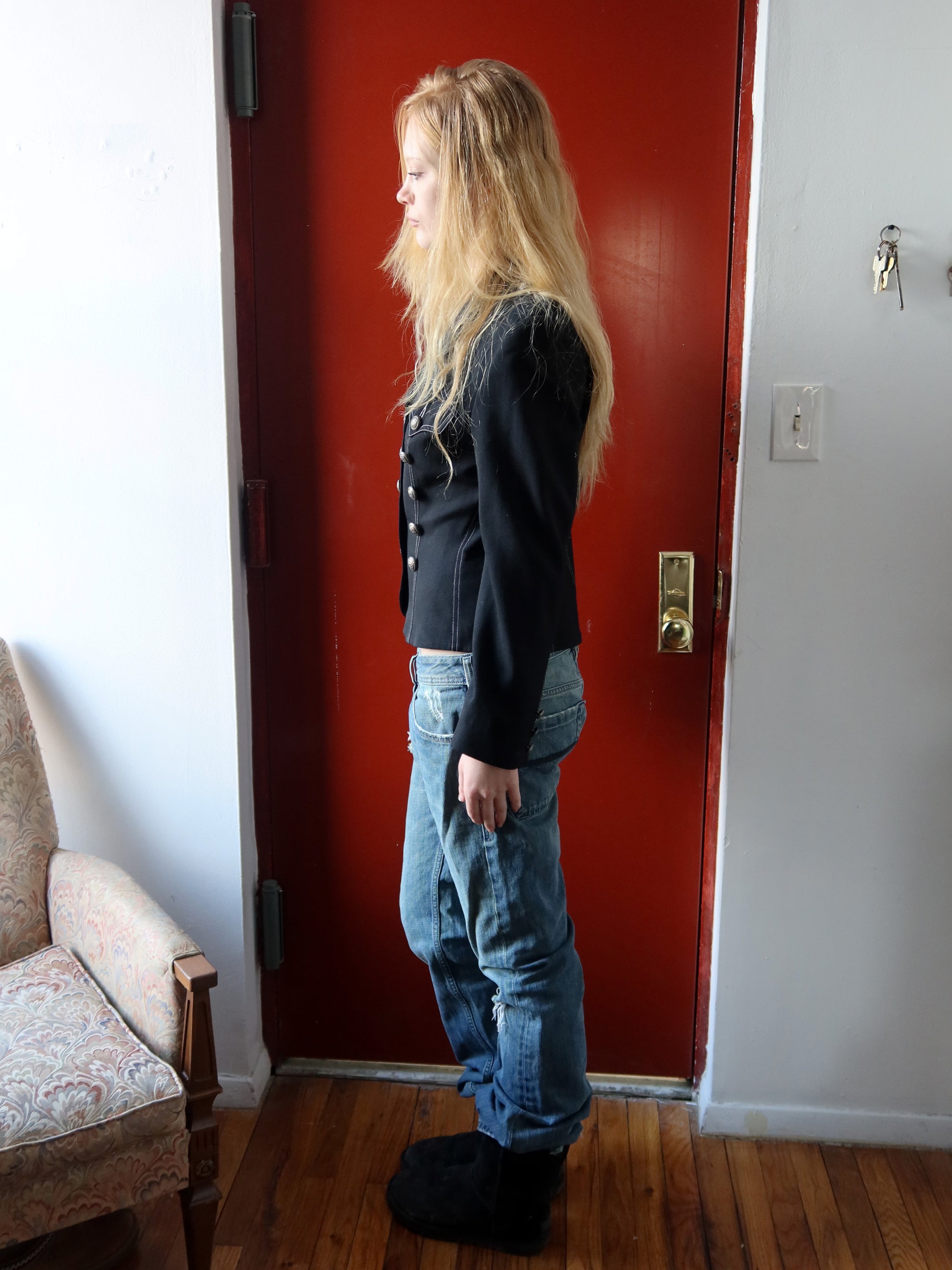 Vintage Black Western Jacket