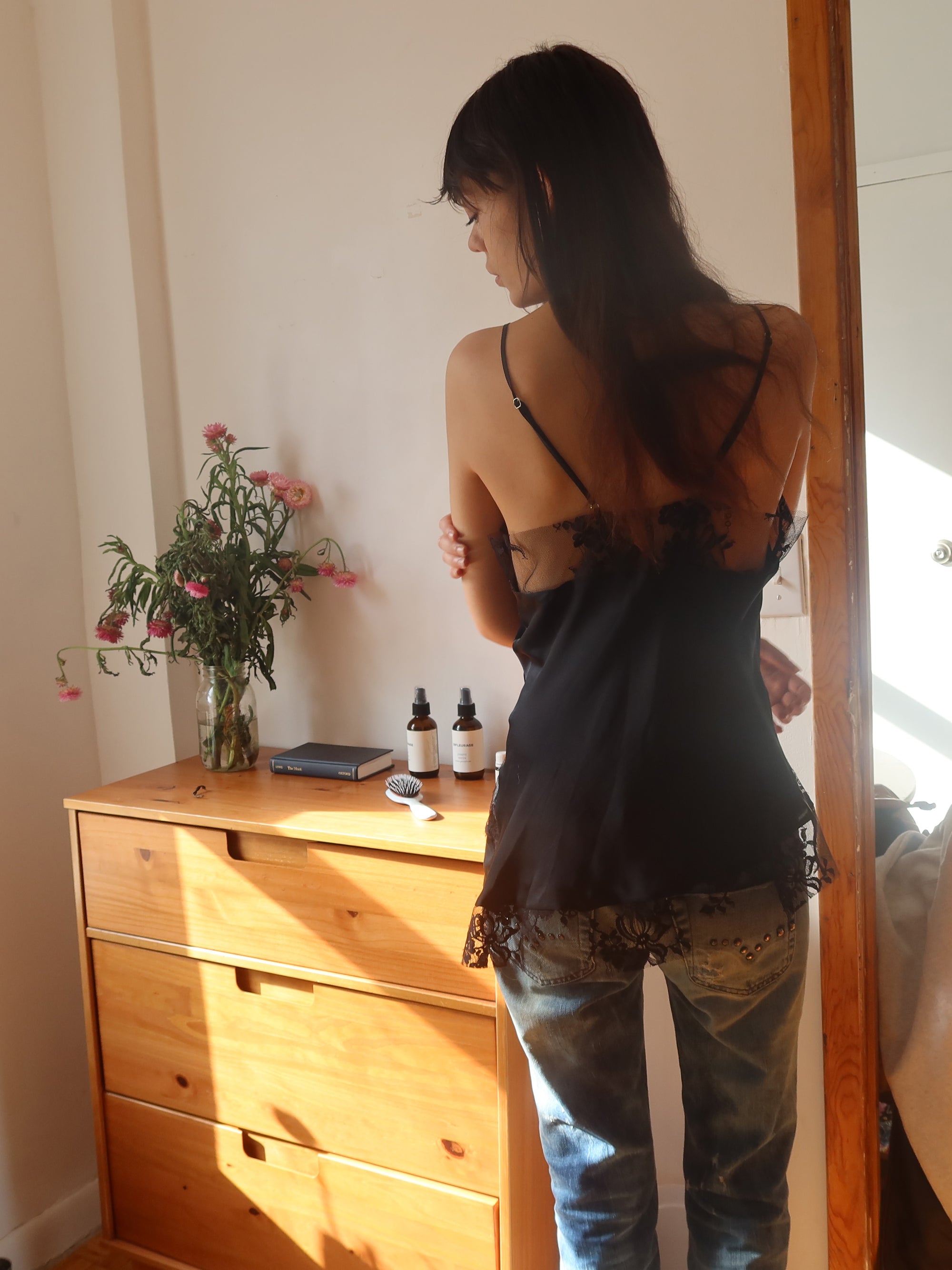 Lace Cami - Black