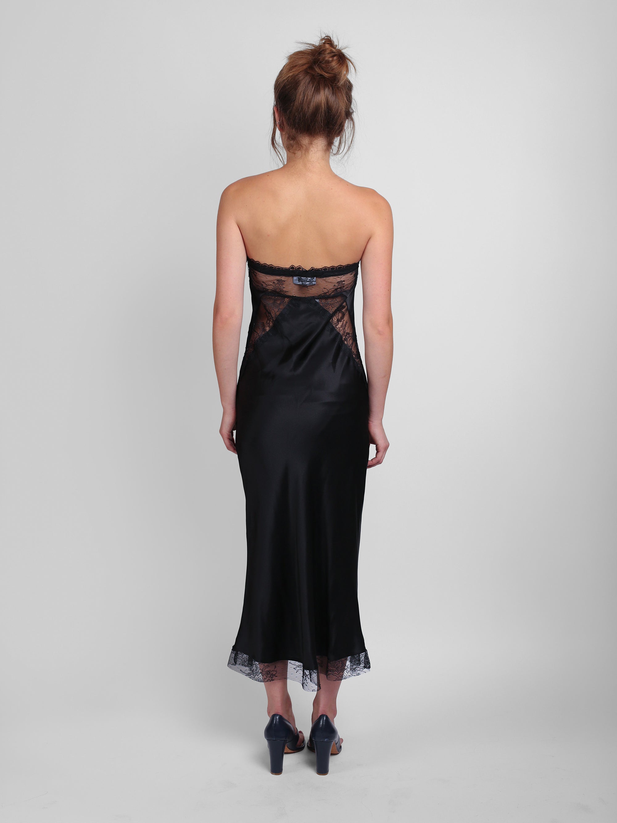 Fleur Tube Slip - Black
