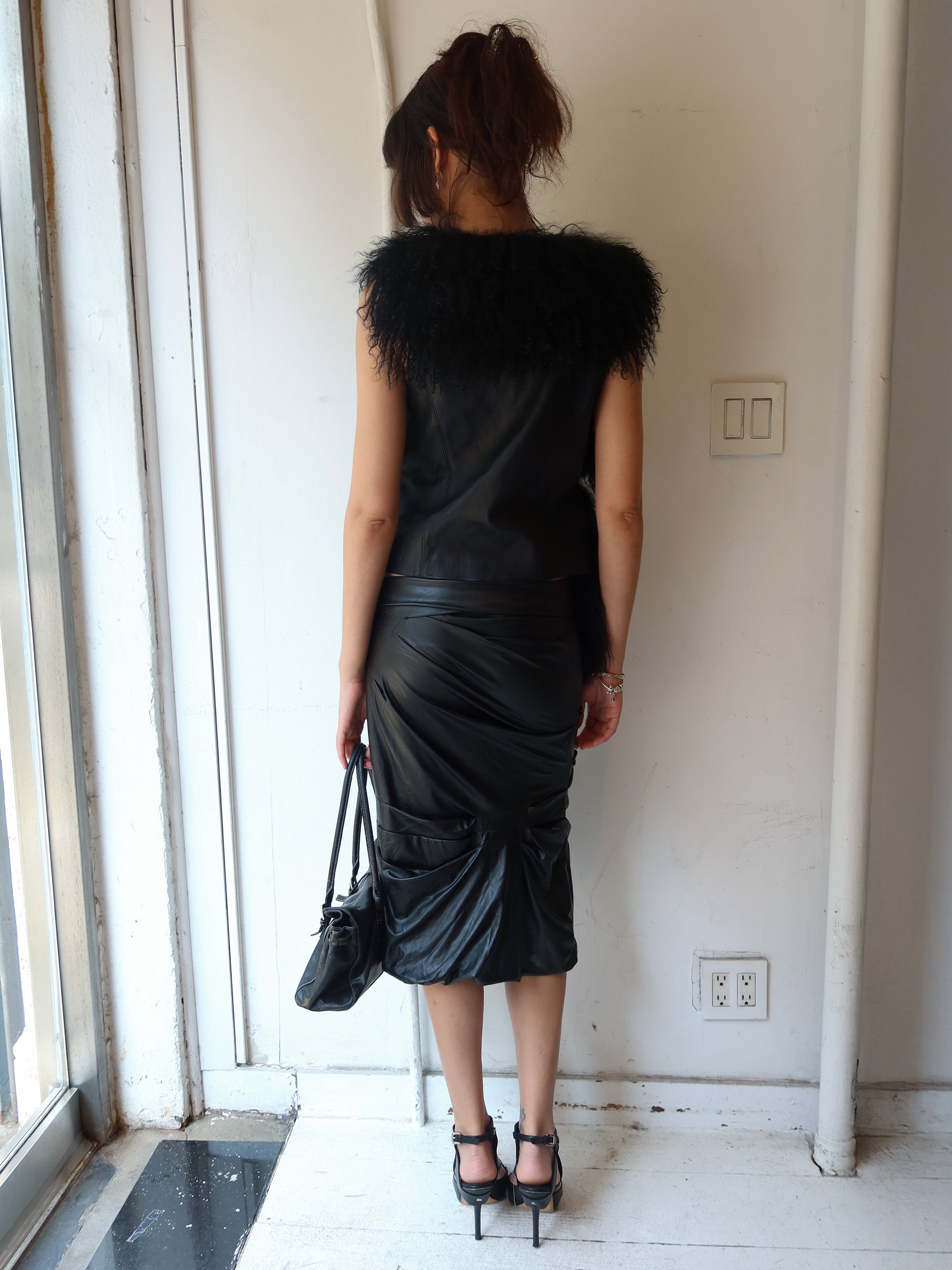 Vintage Shearling Vest
