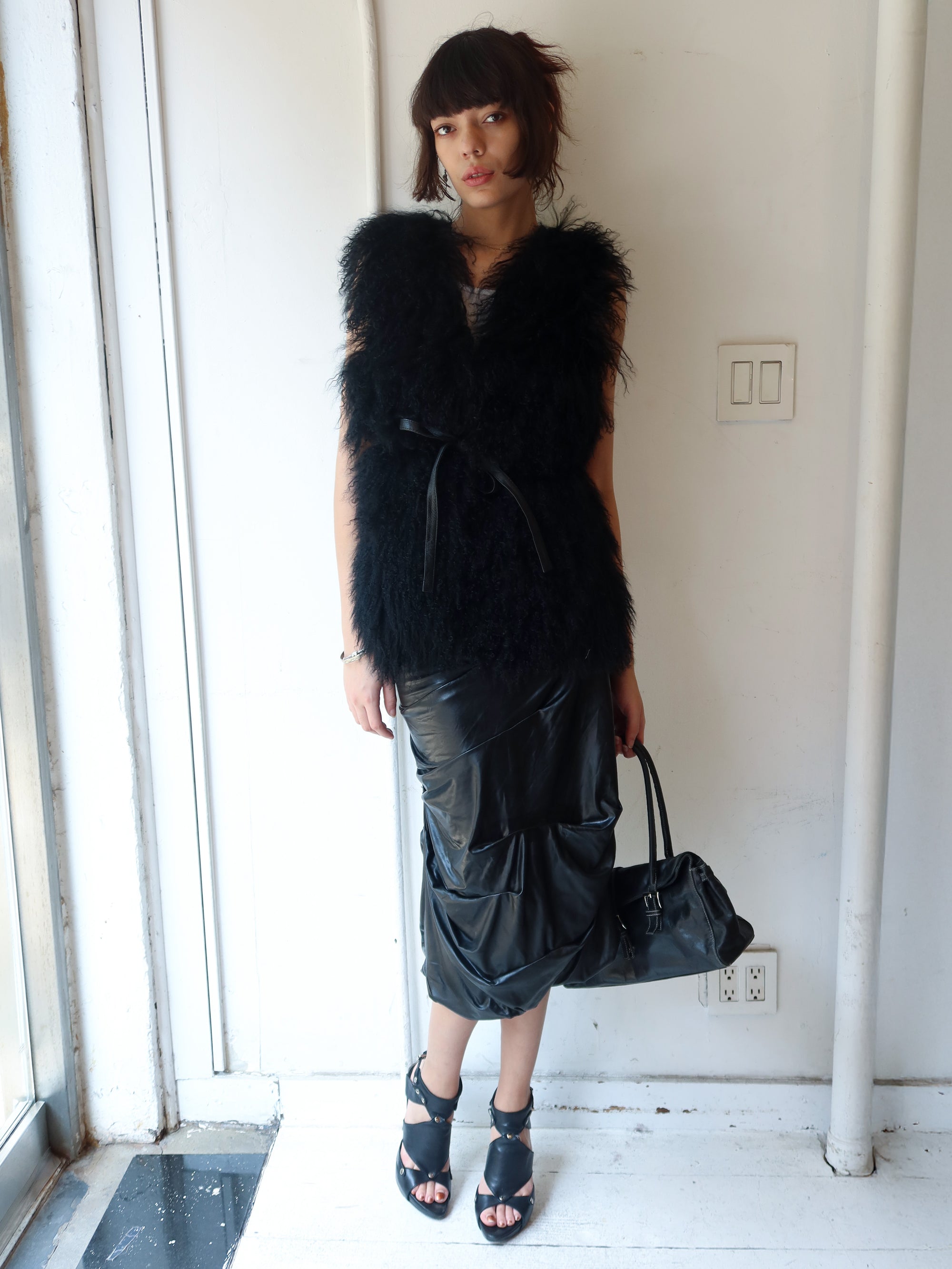 Vintage Shearling Vest