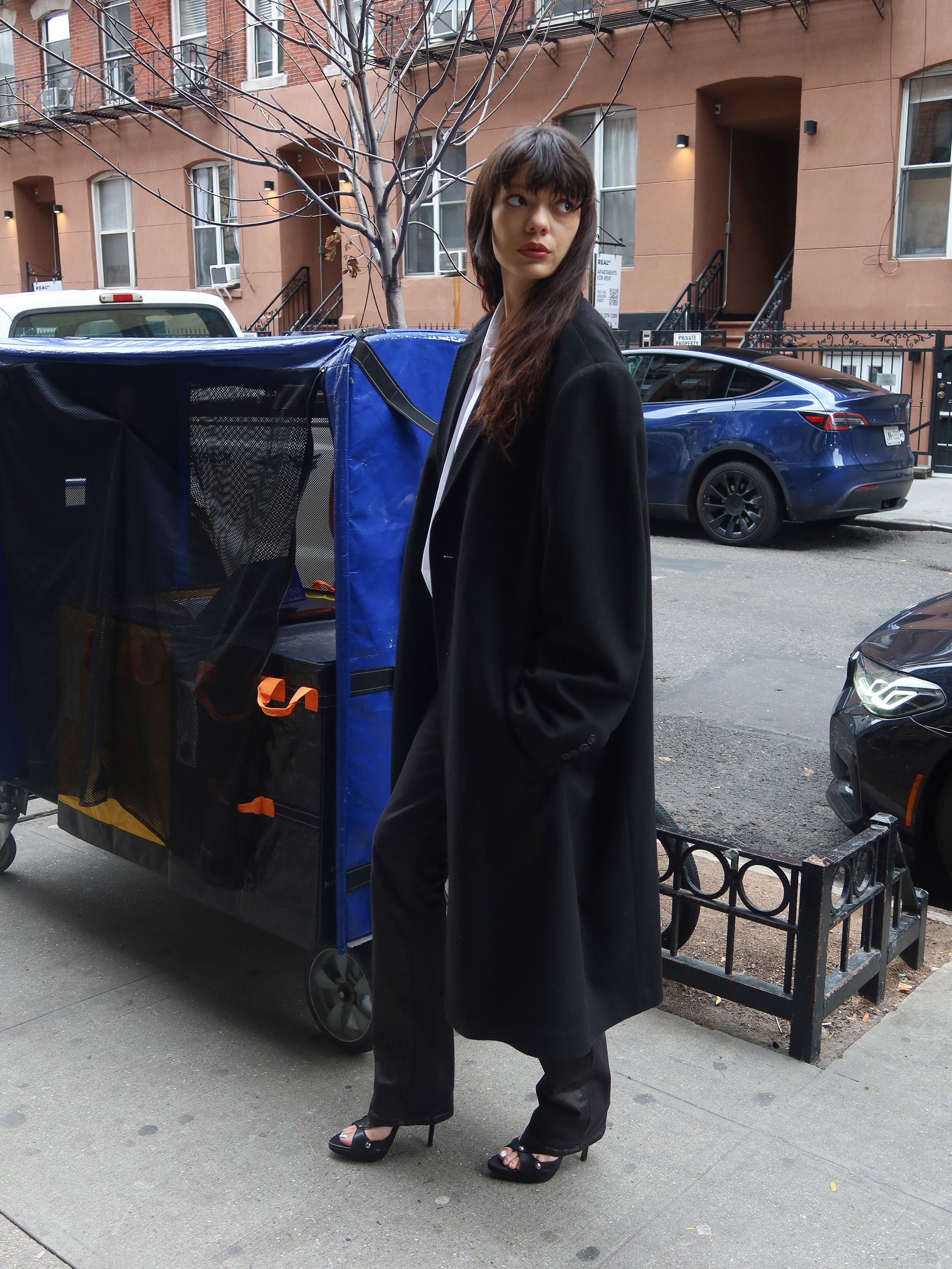 Vintage Oversized Wool Coat