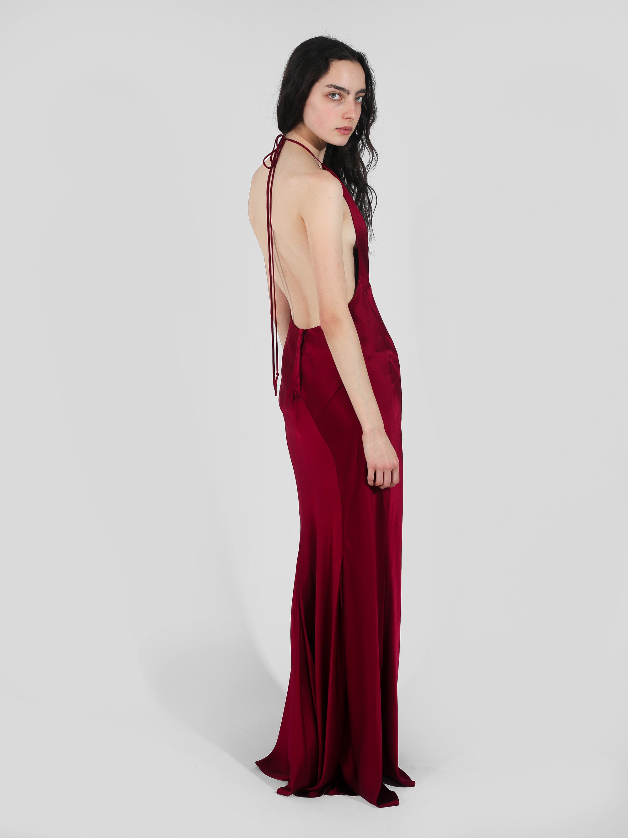 Boulevard Dress - Burgundy
