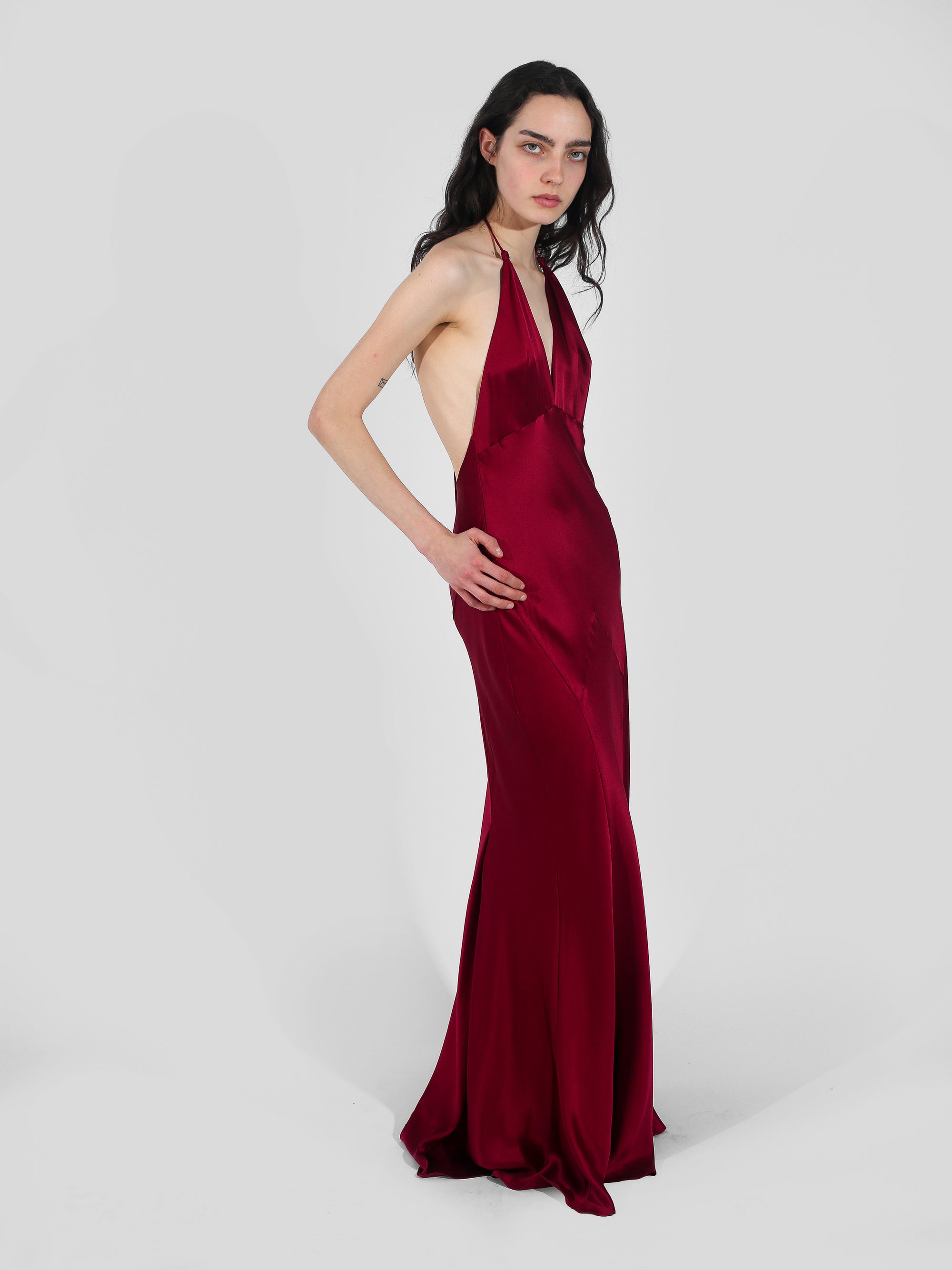 Boulevard Dress - Burgundy