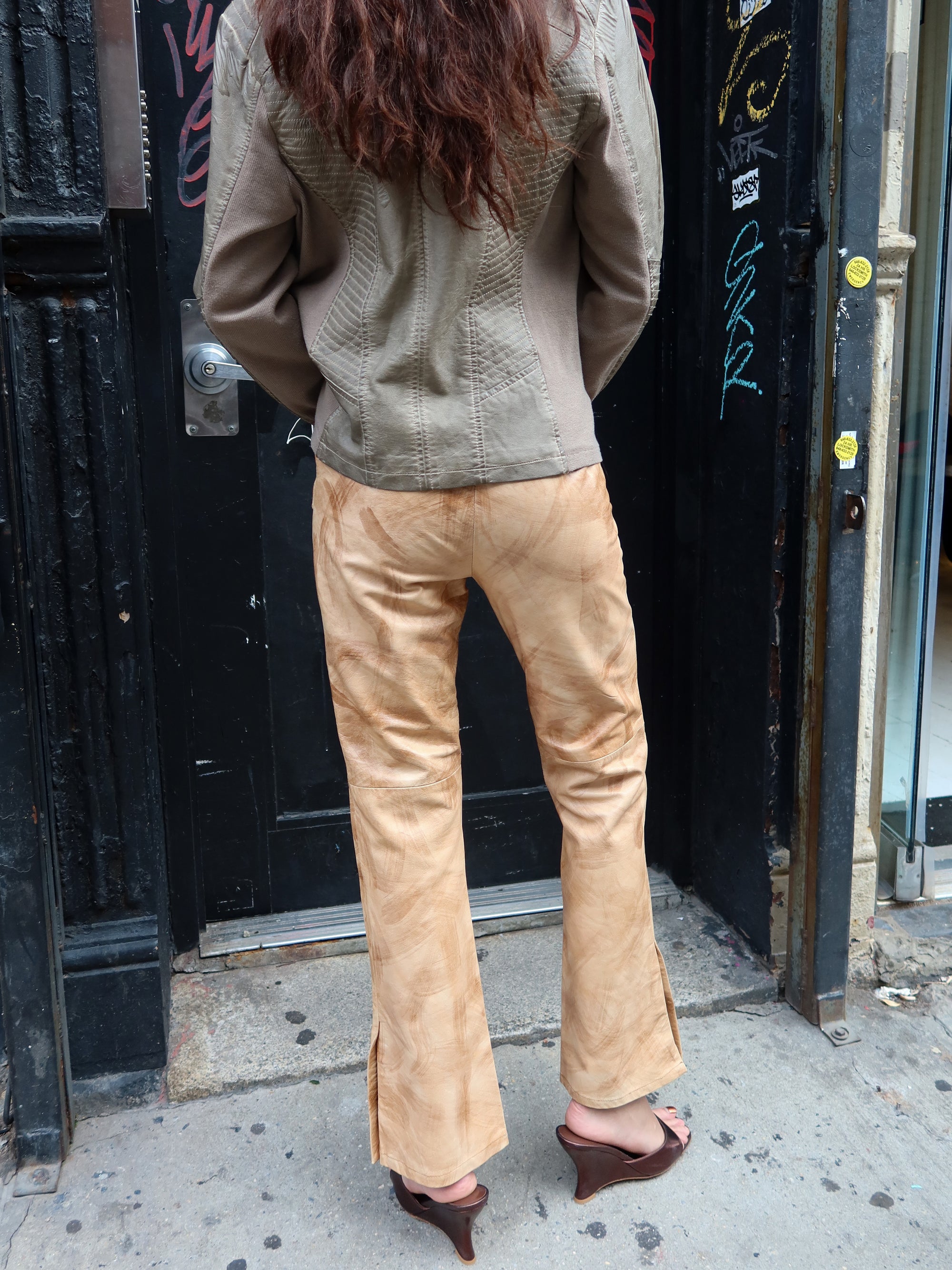 Vintage Italian Leather Pants