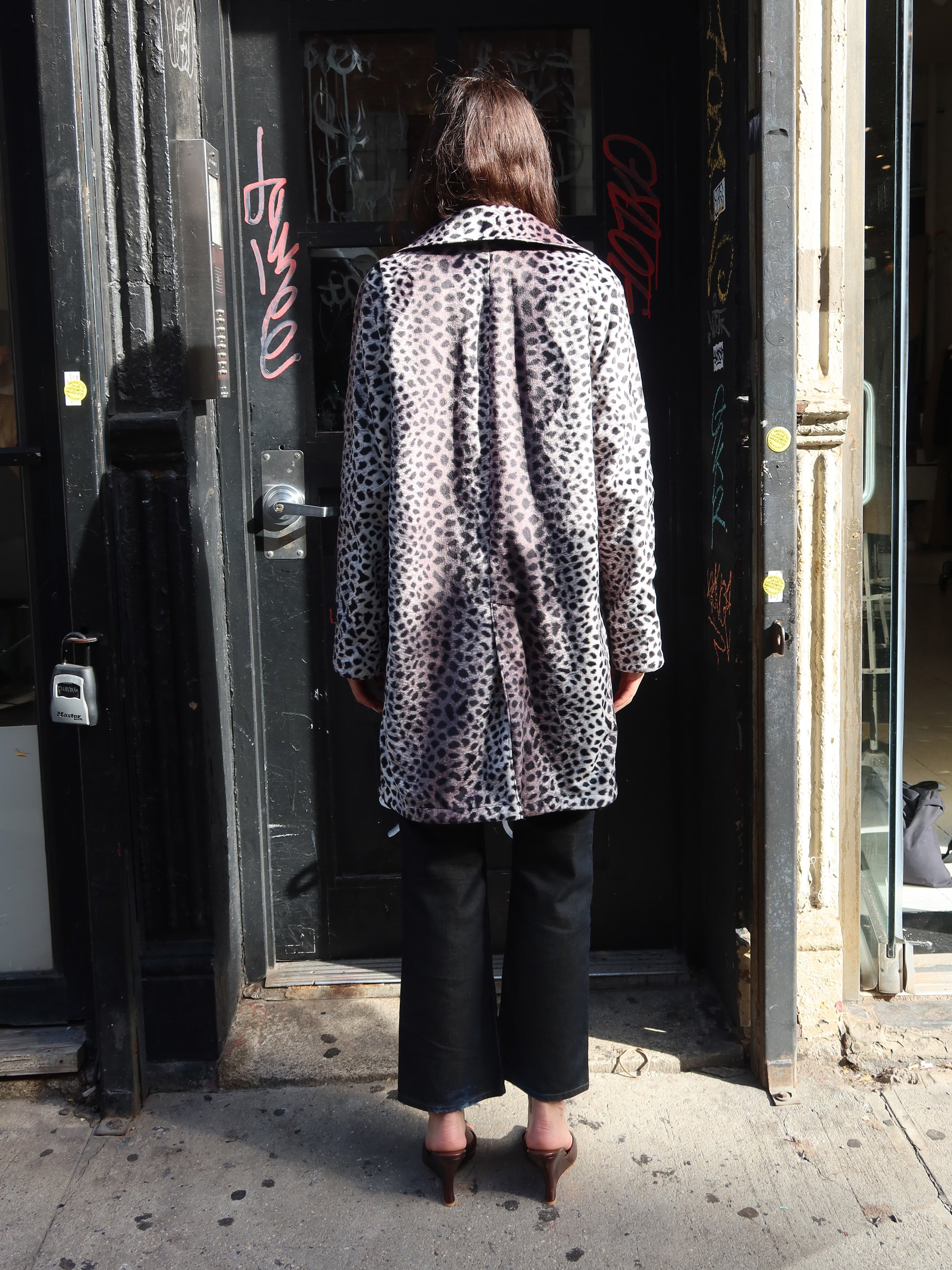 Vintage Cheetah Raincoat