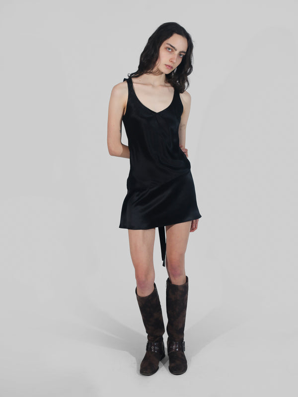 delacey mini dress in black noir blue dress for baby girl LACEY DRESS IN BLACK