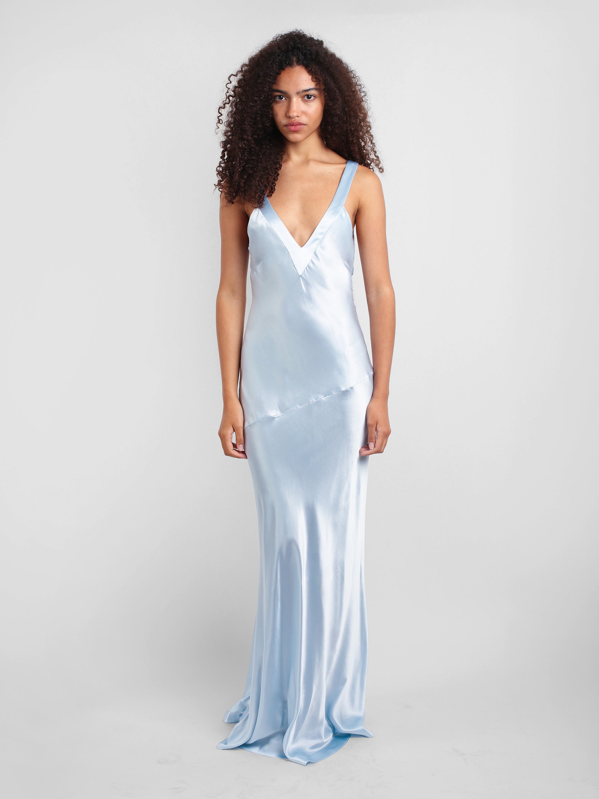 Devon Gown - Baby Blue
