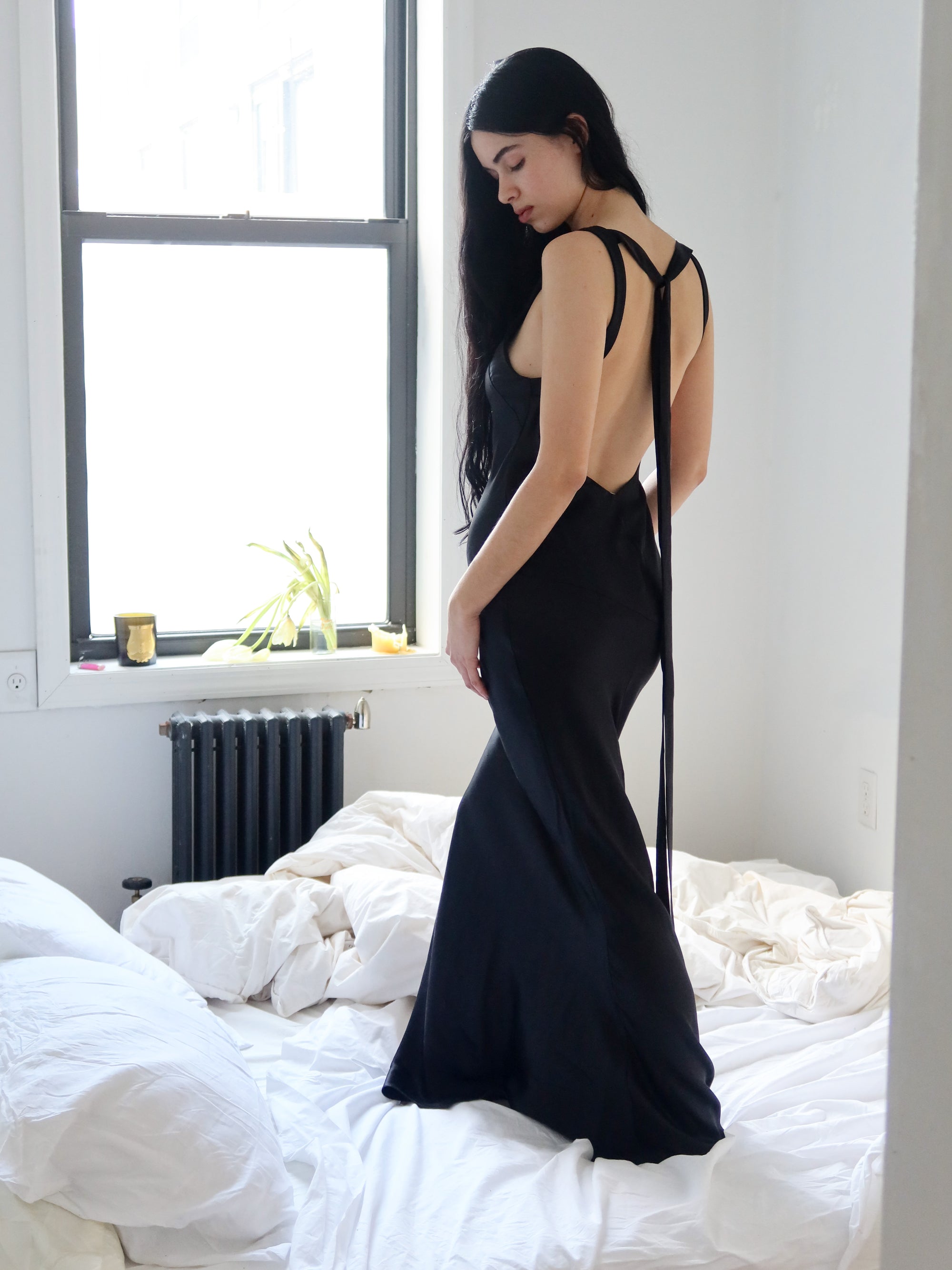 Devon Gown - Black