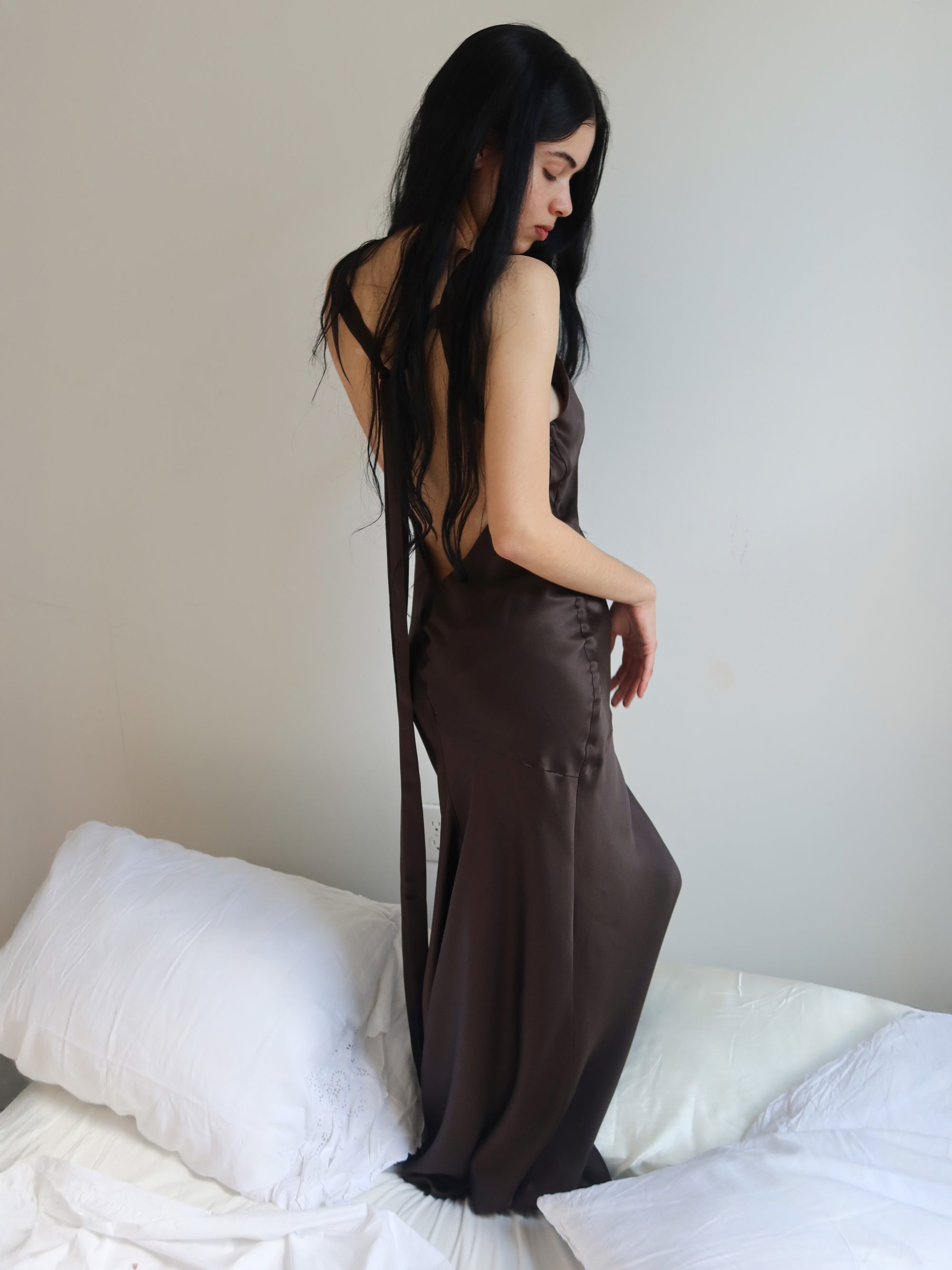 Devon Gown - Brown