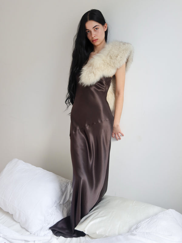 Devon Gown - Brown