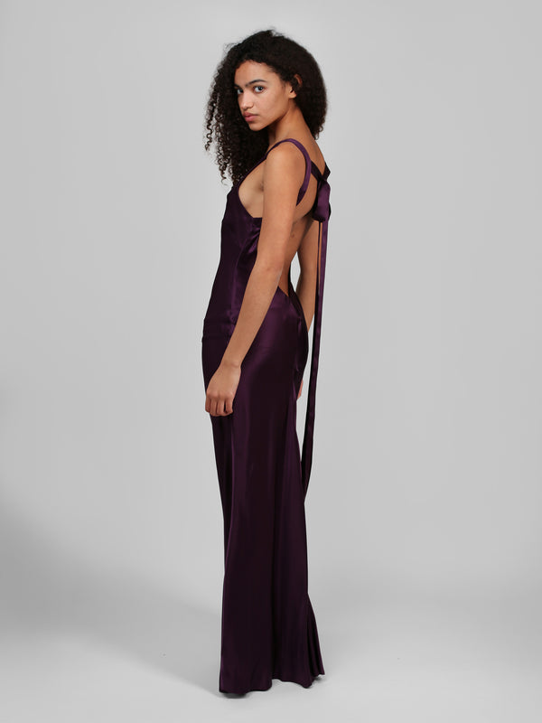 Devon Gown - Plum