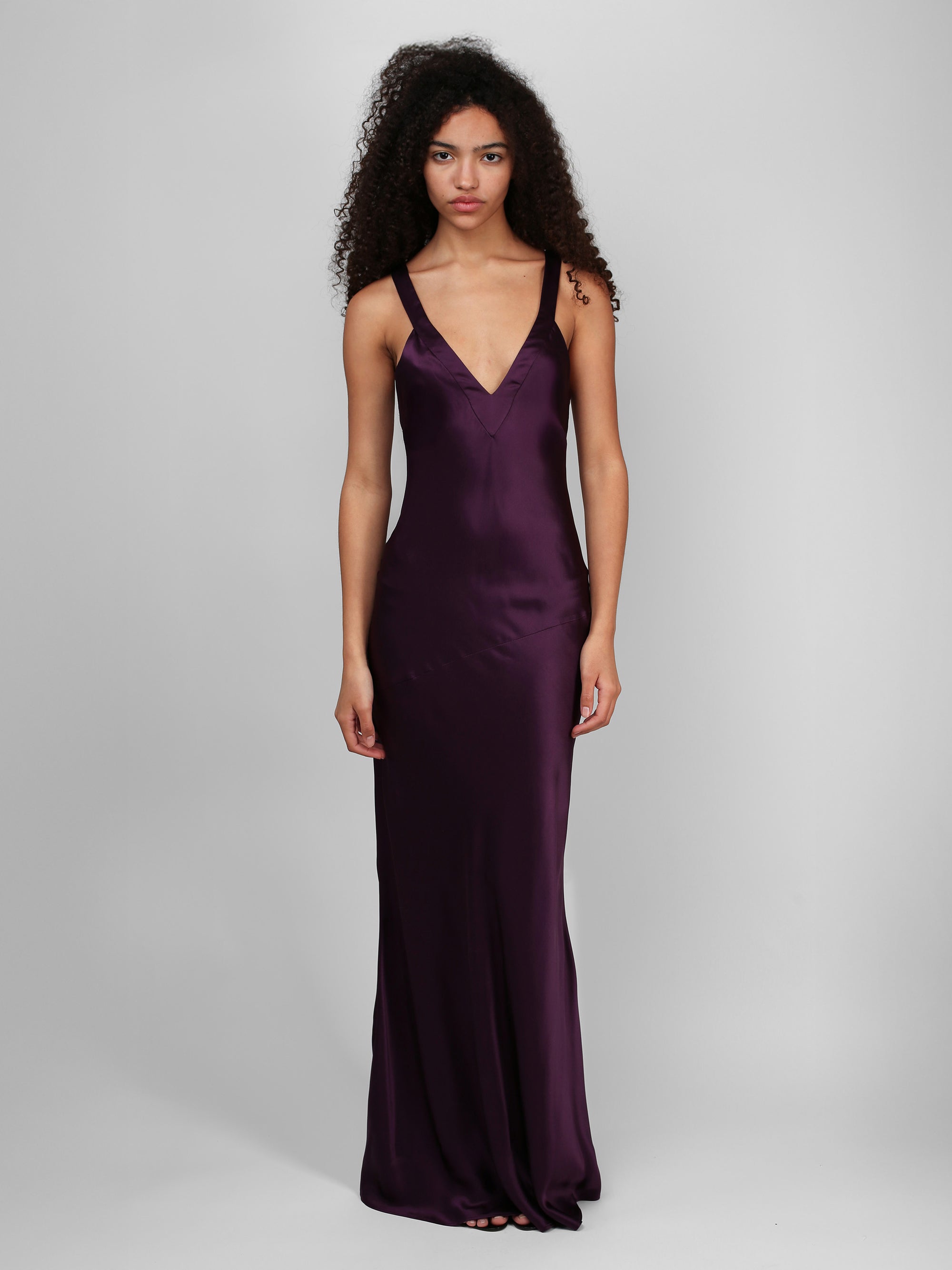 Devon Gown - Plum