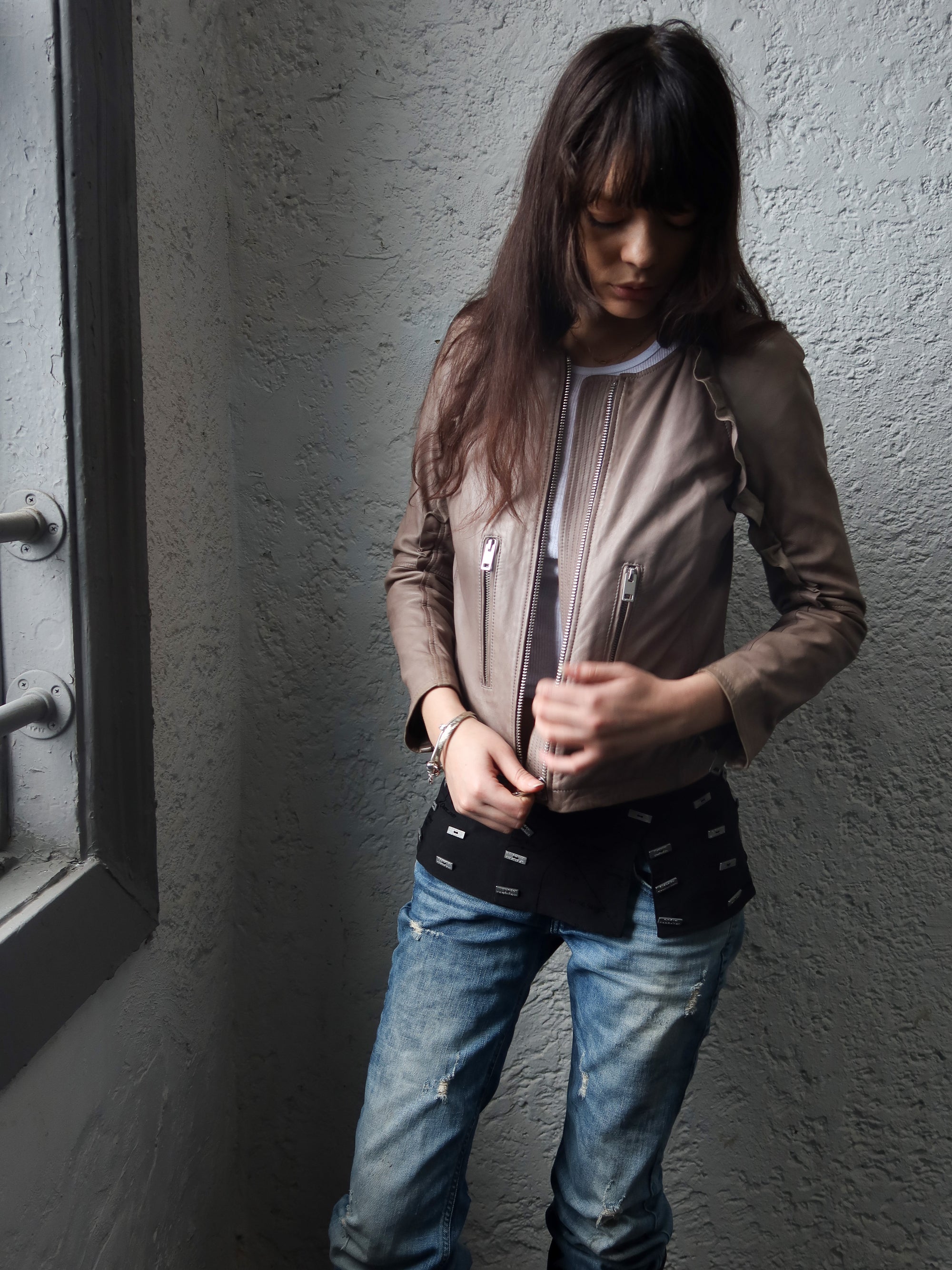 Vintage Diesel Lambskin Jacket