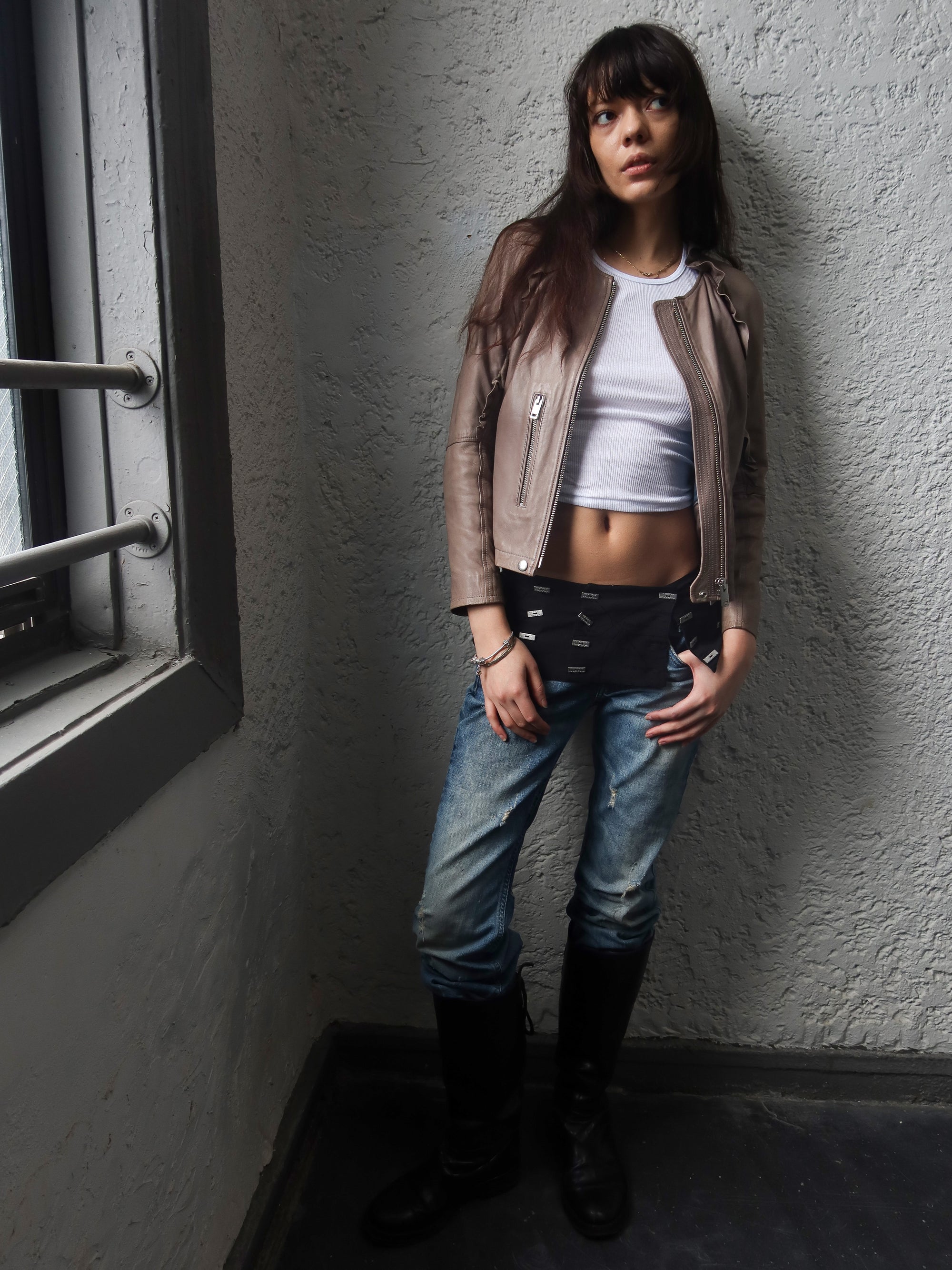 Vintage Diesel Lambskin Jacket