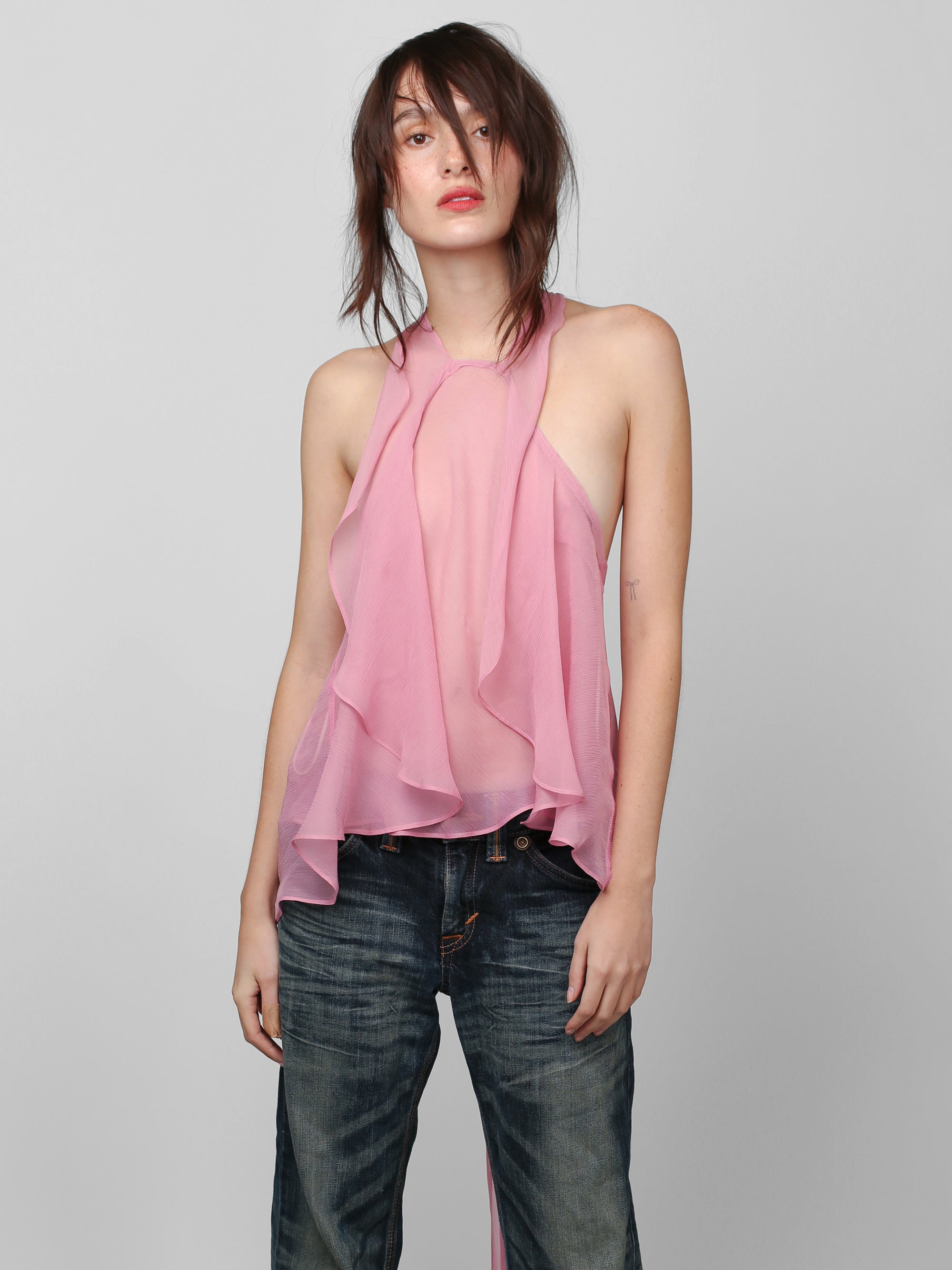 Flutter Top - Pink