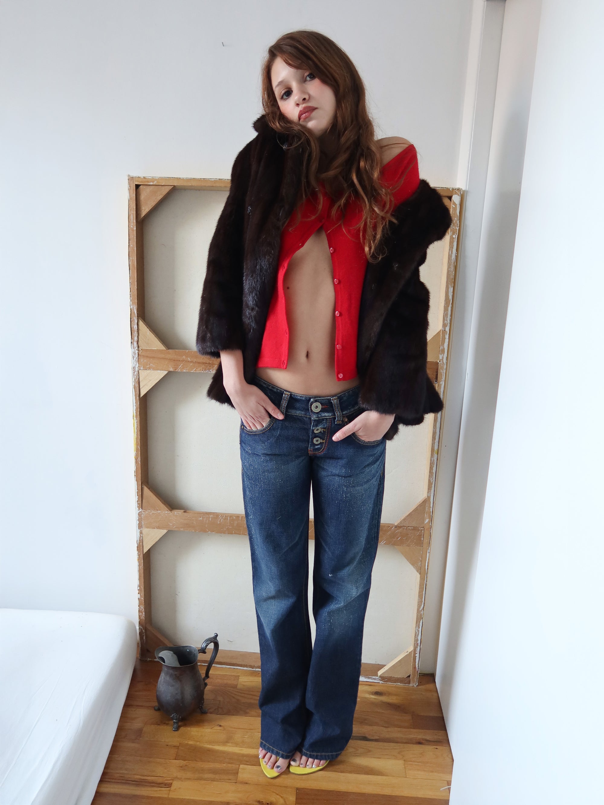 Vintage LMF Mink Fur Coat