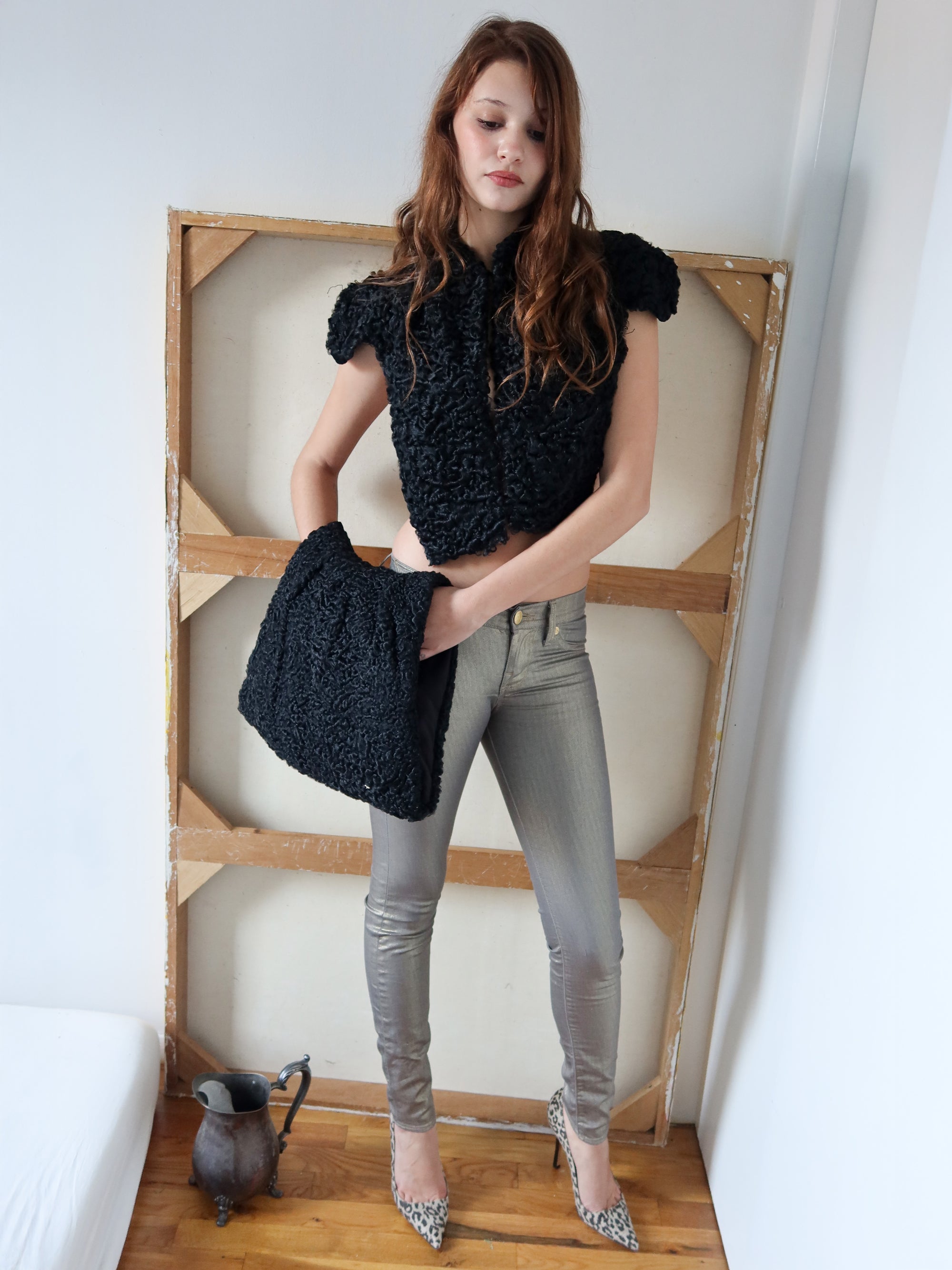 Vintage Persian Lamb Set