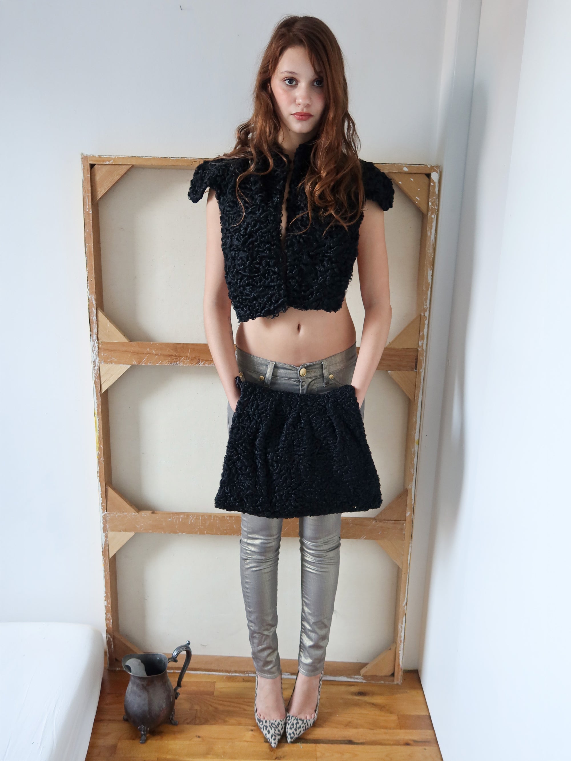 Vintage Persian Lamb Set