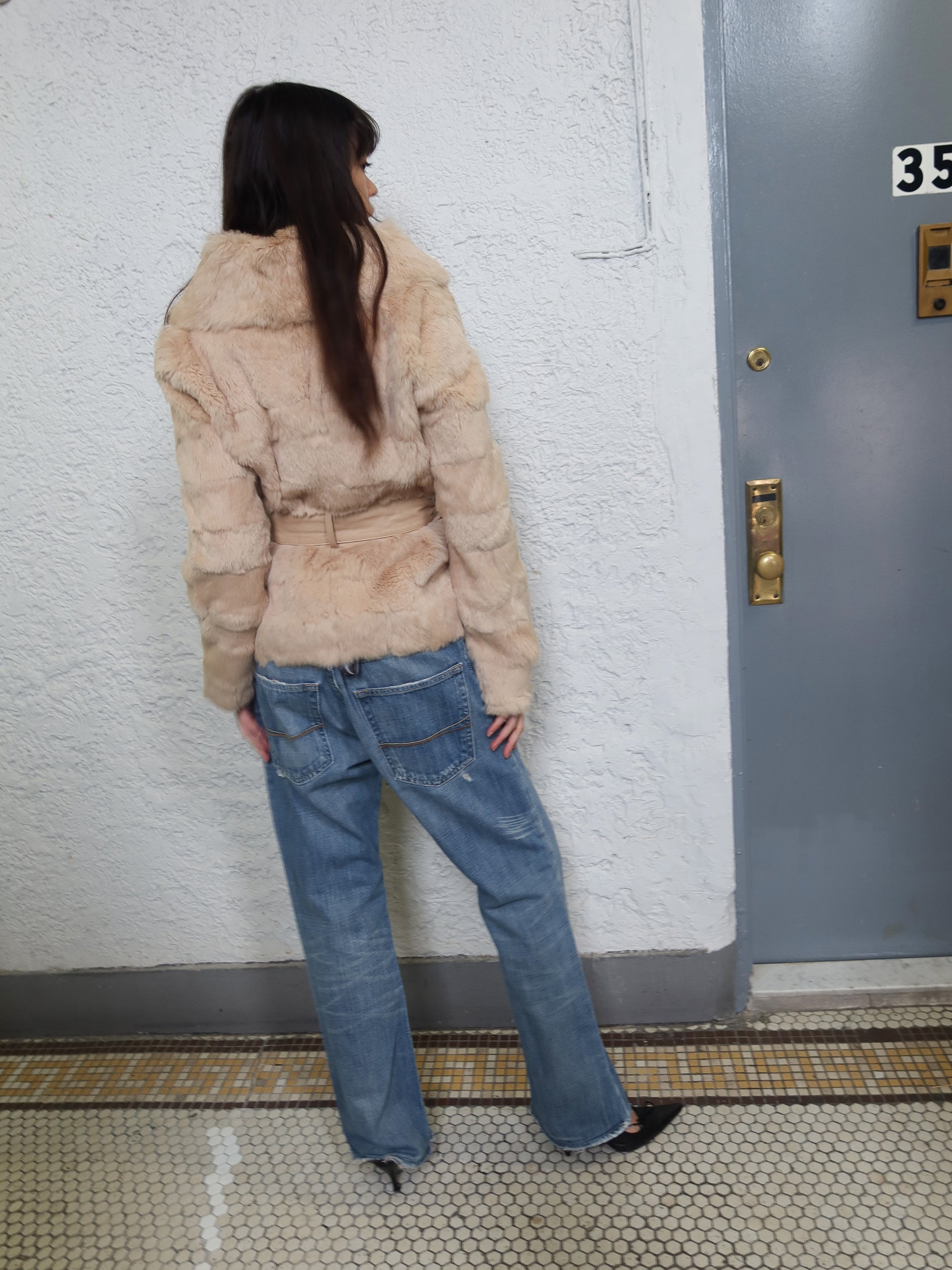 Vintage Bebe Fur Coat